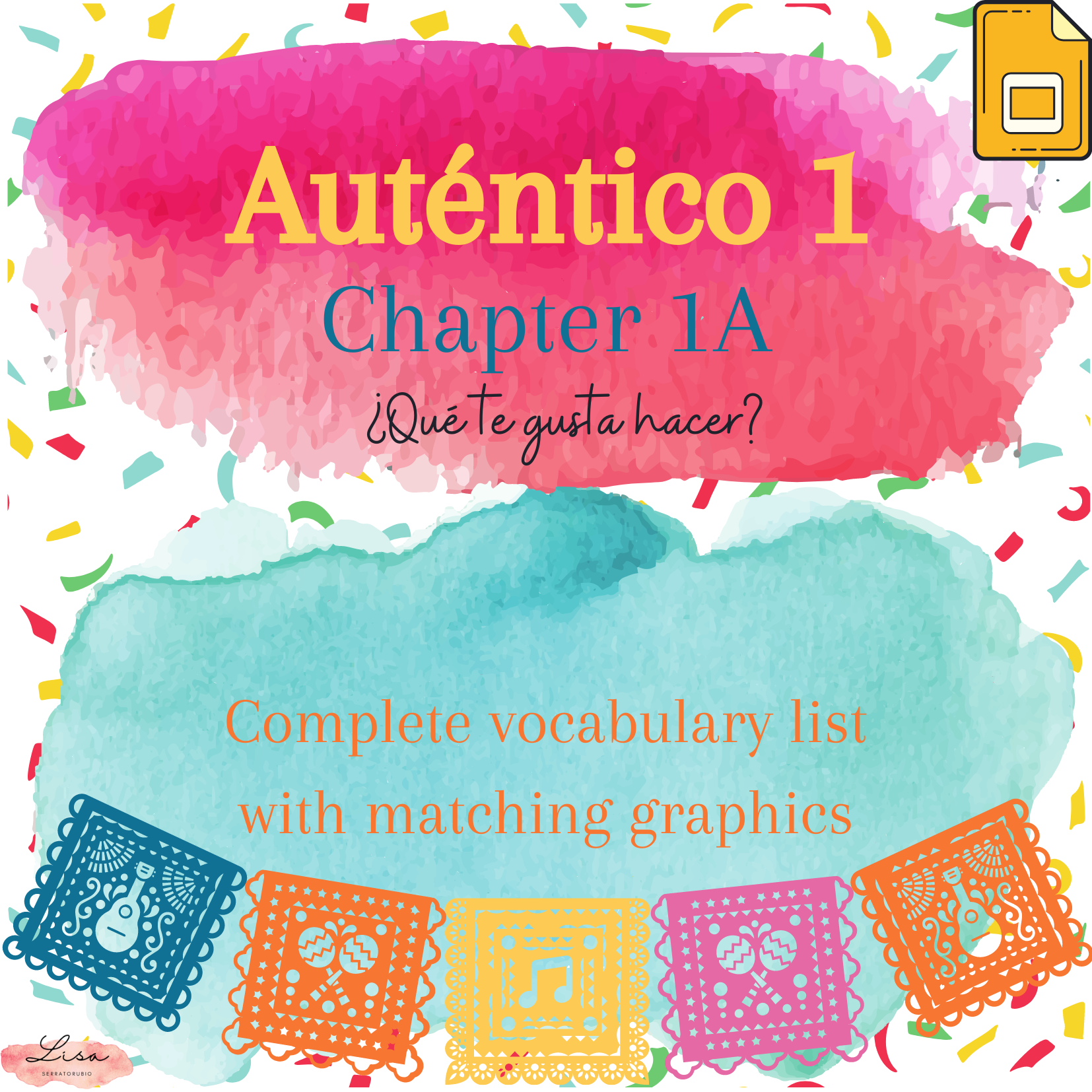 Aut ntico 1 Chapter 1B Vocabulary Slide Show Classful