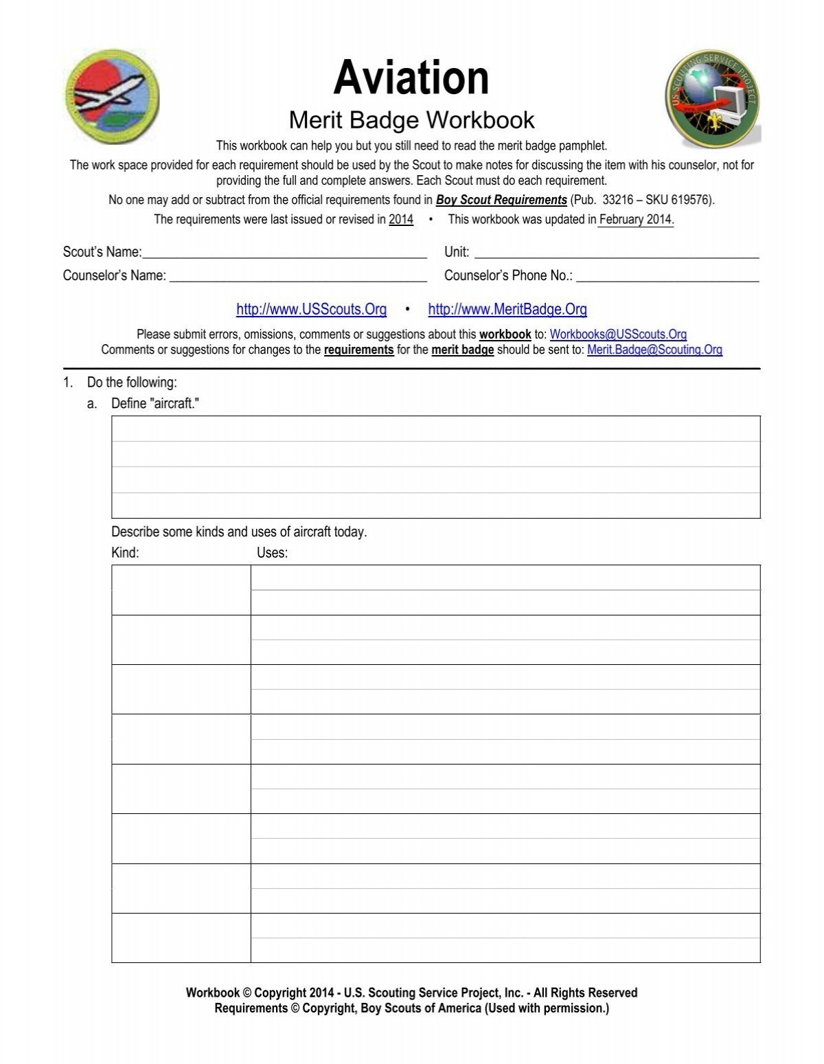 communication merit badge worksheet