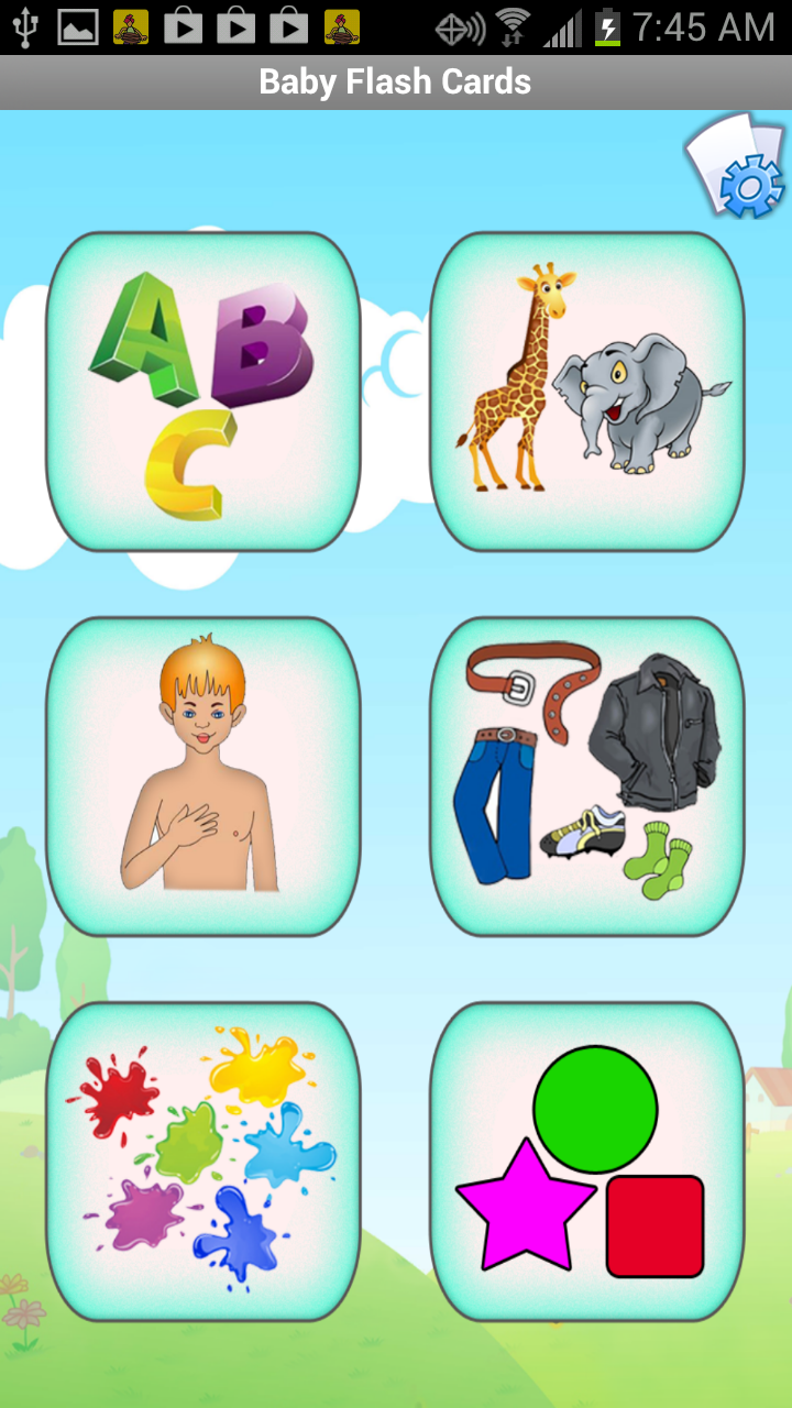 Baby Flash Cards Plus Kids Learn First Words With Sounds Colors And Pictures Amazon de Appstore For Android