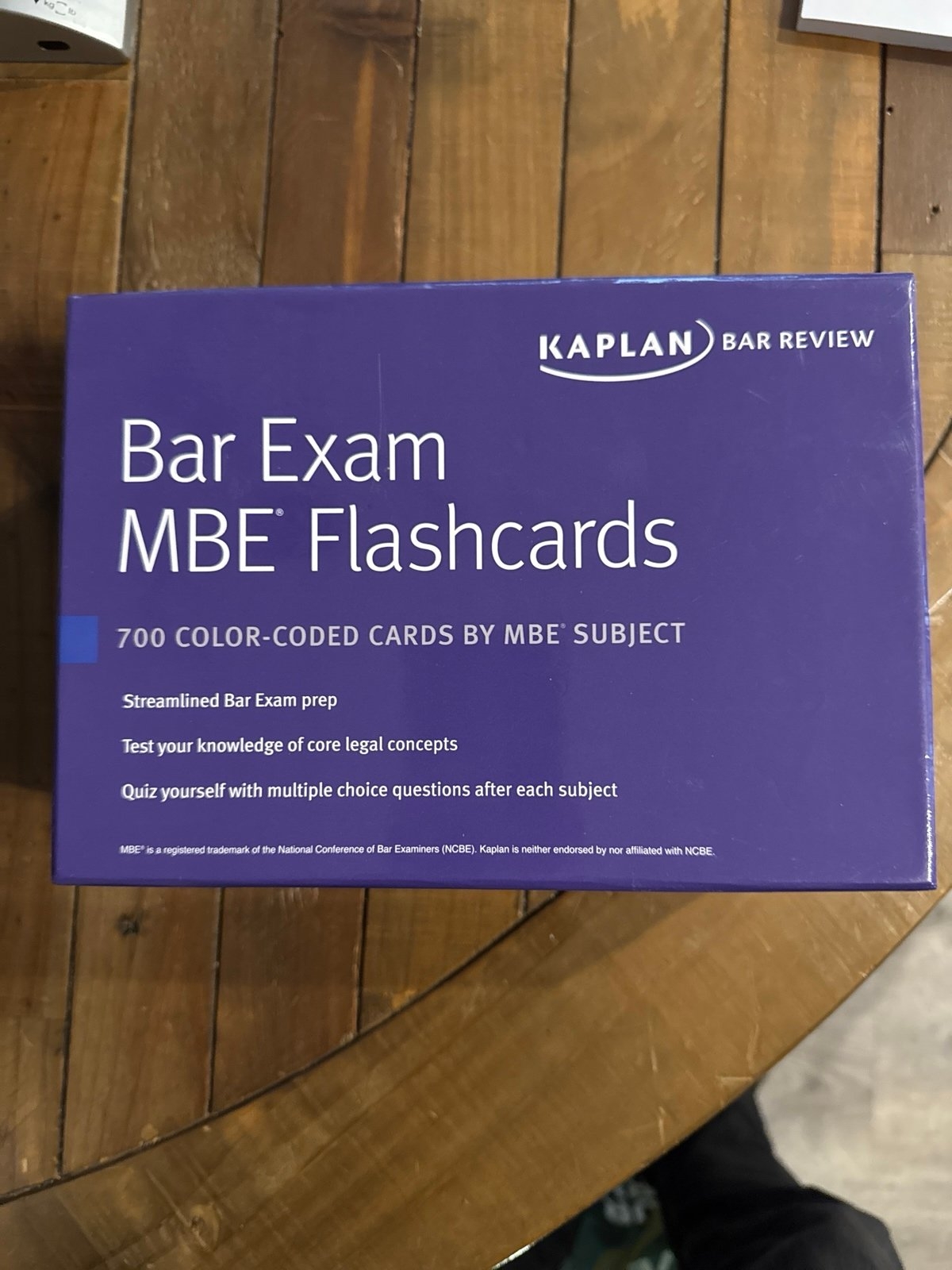 bar prep flashcards