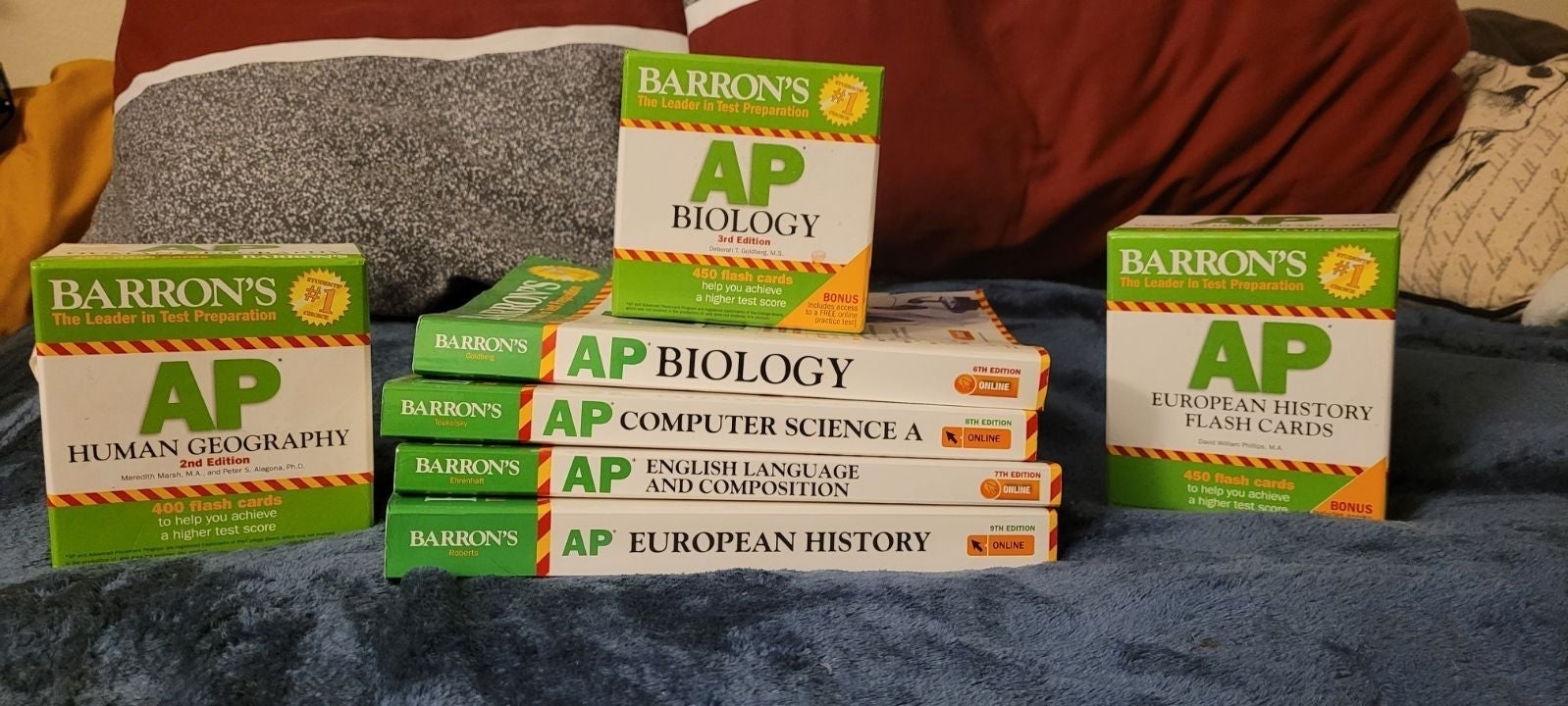 Barron s AP Practice Books Flashcards