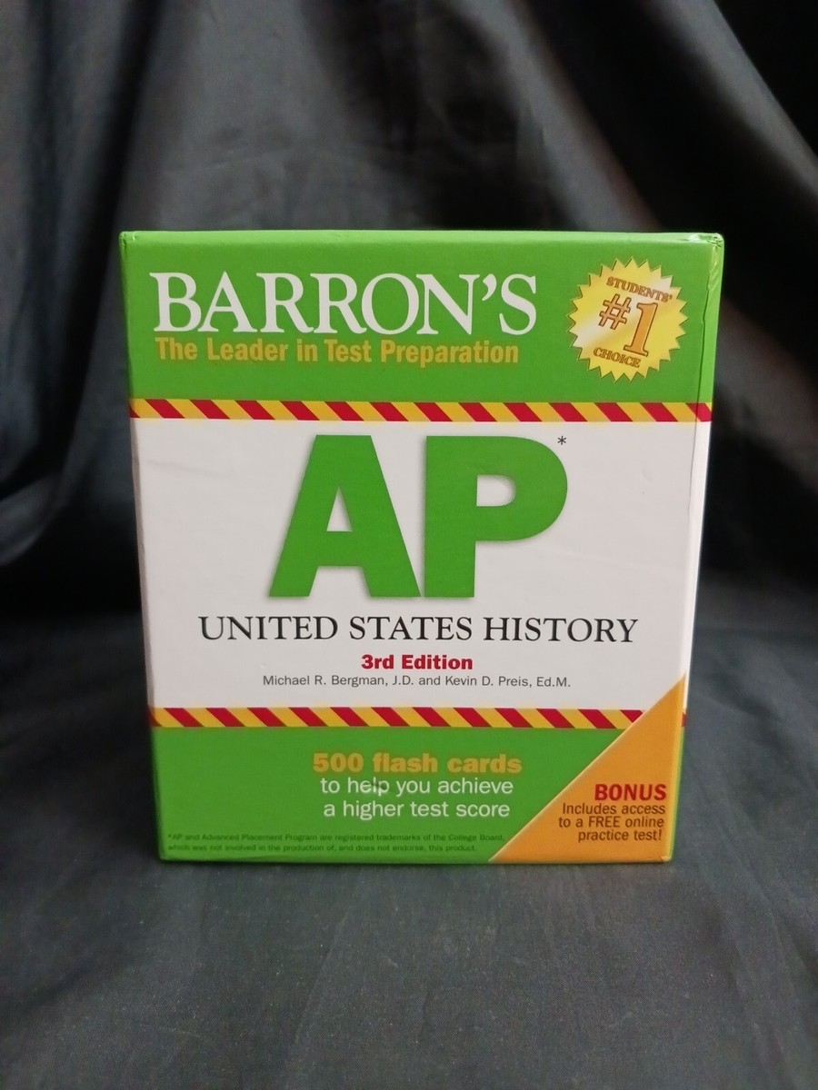 barron's flashcards ap us history