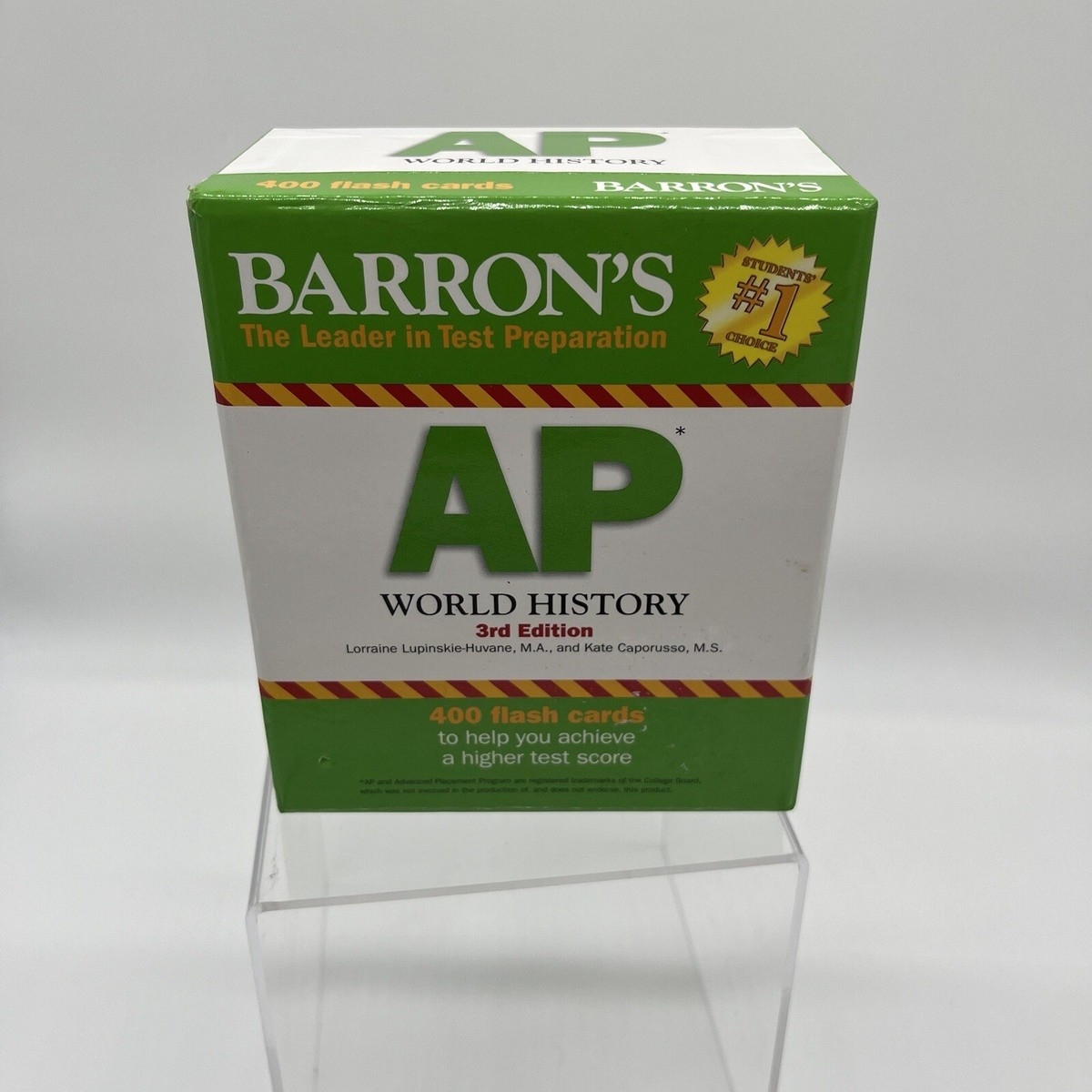 Barron S AP World History Flash Cards 3rd Edition EBay