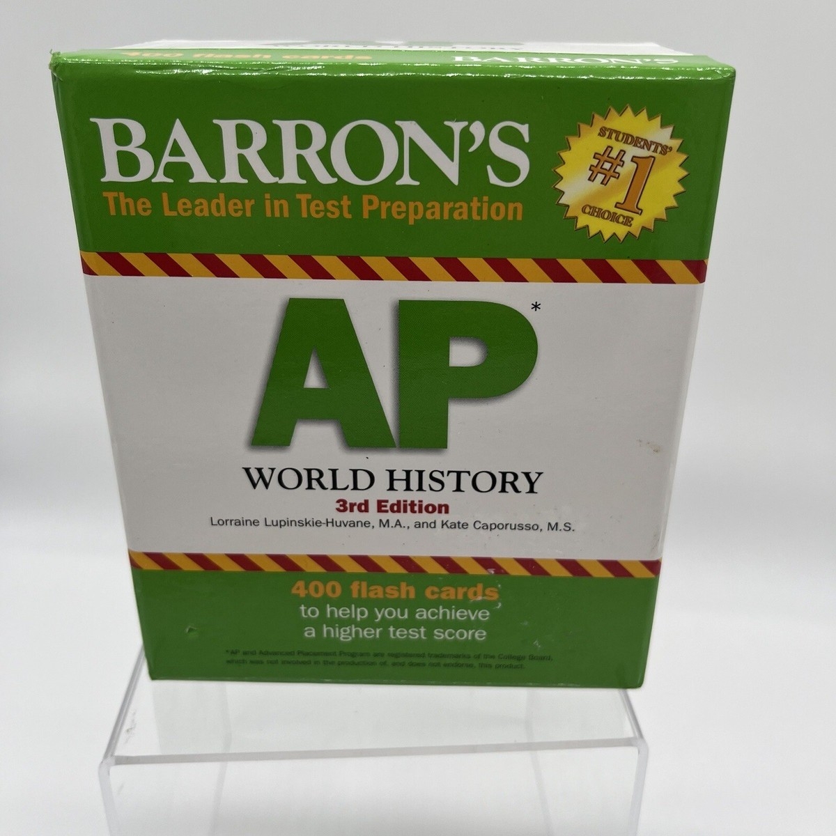 Barron S AP World History Flash Cards 3rd Edition EBay