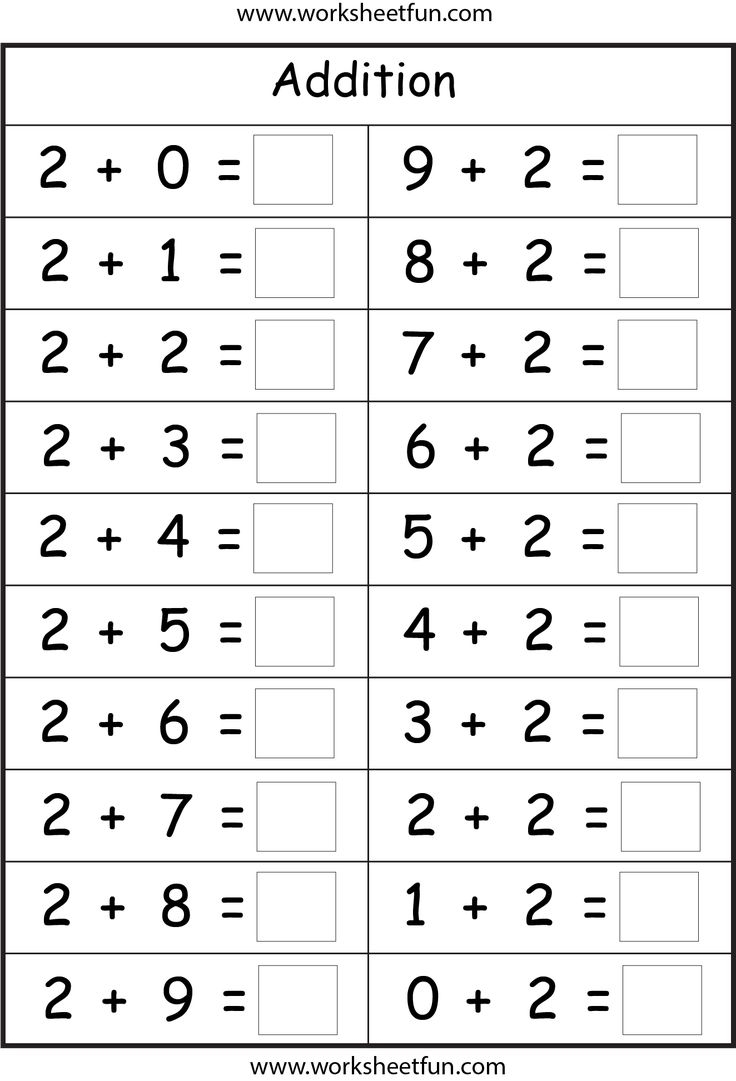 Basic Addition Facts 8 Worksheets FREE Printable Worksheets Basic Addition Facts 8 Worksheets FREE Printable Worksheets