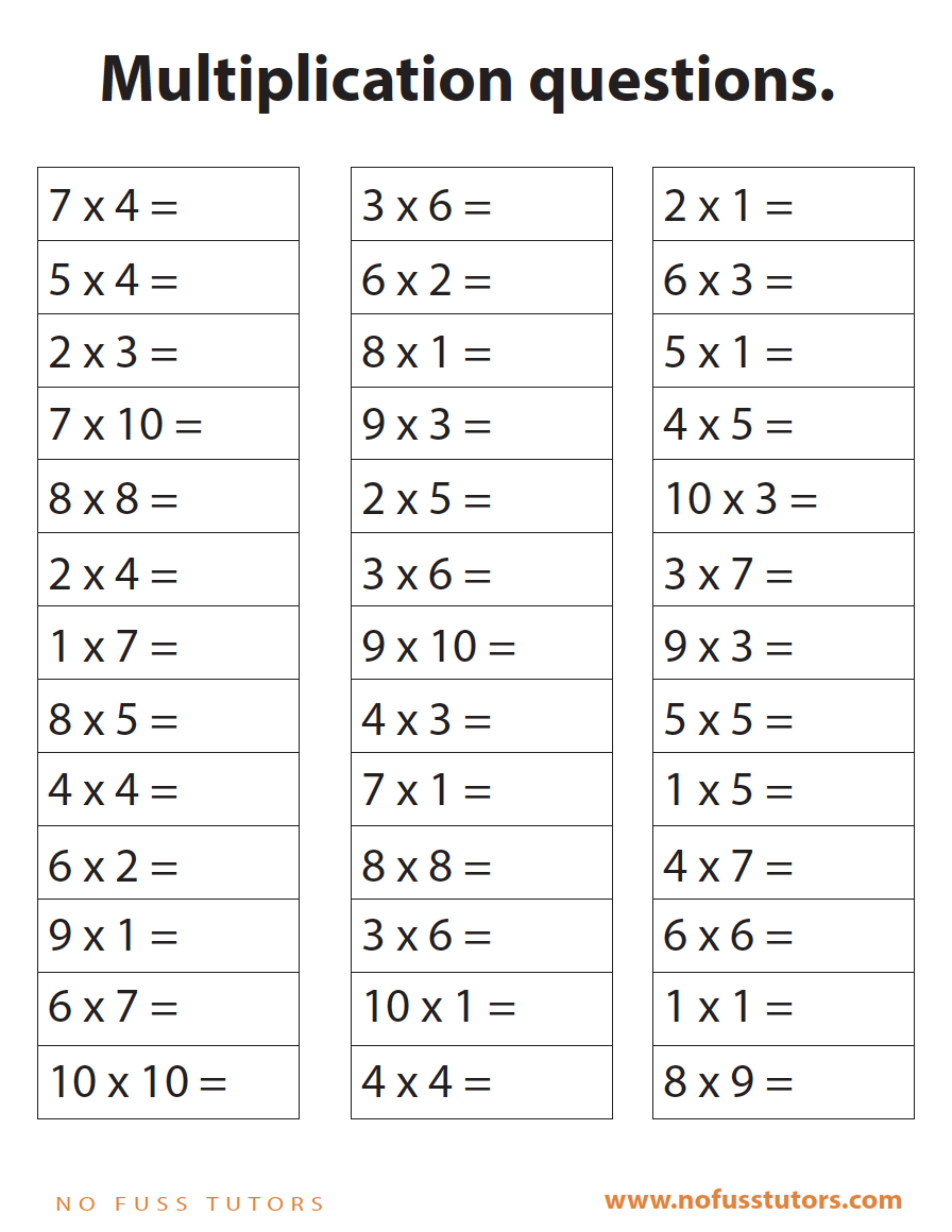 Beginner Multiplication 2