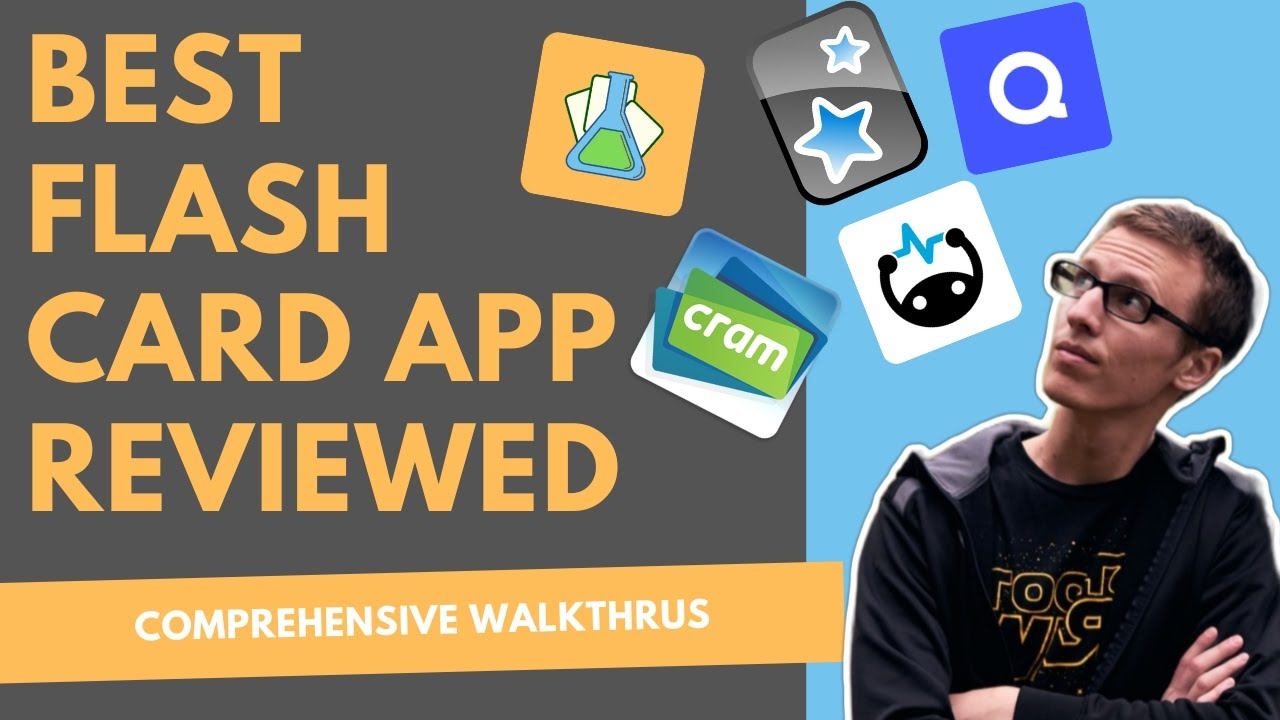 Best Flashcard App A Review Of Anki Quizlet Flashcard Lab Cram And Brainscape YouTube