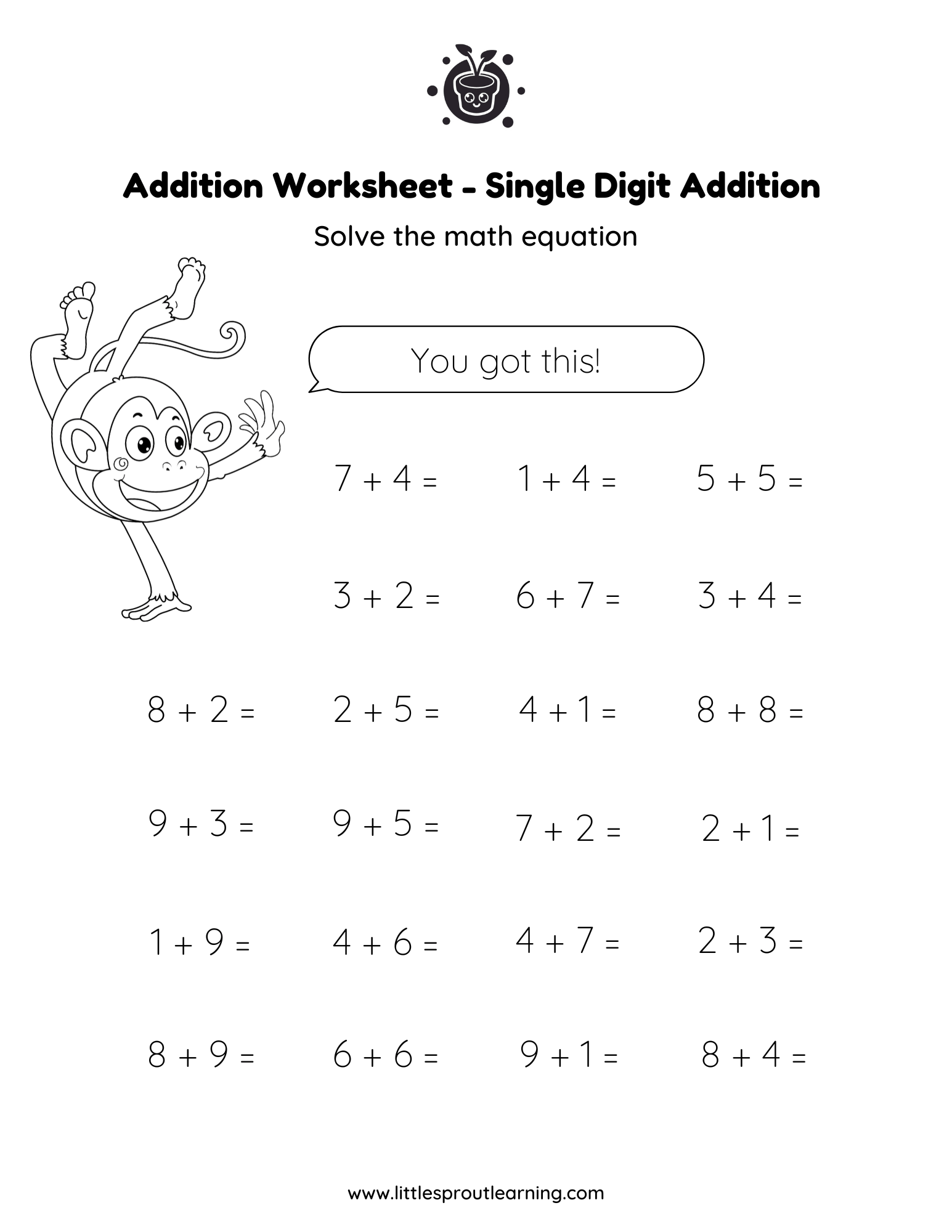 addition worksheets for grade 2