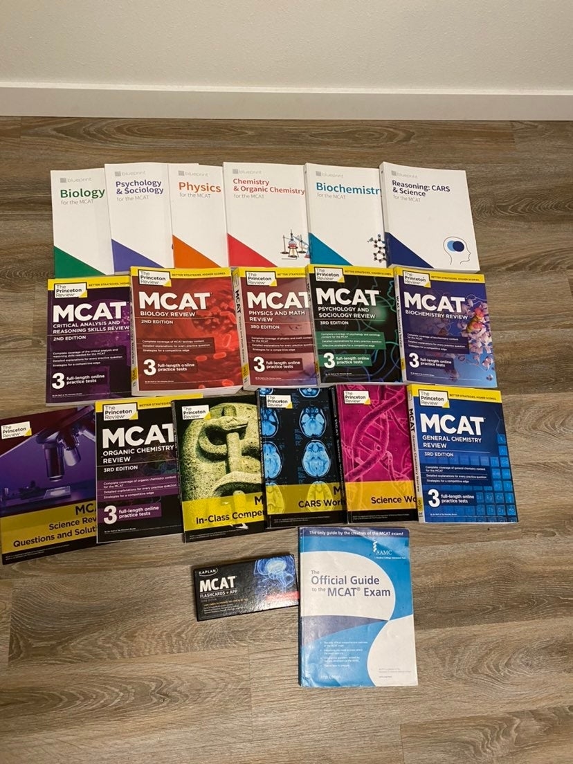 Best MCAT Books Guide Flashcard Bundle