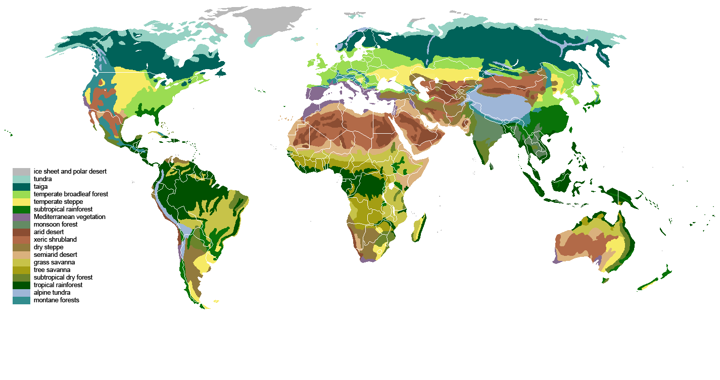Biomes Of The World Ask A Biologist