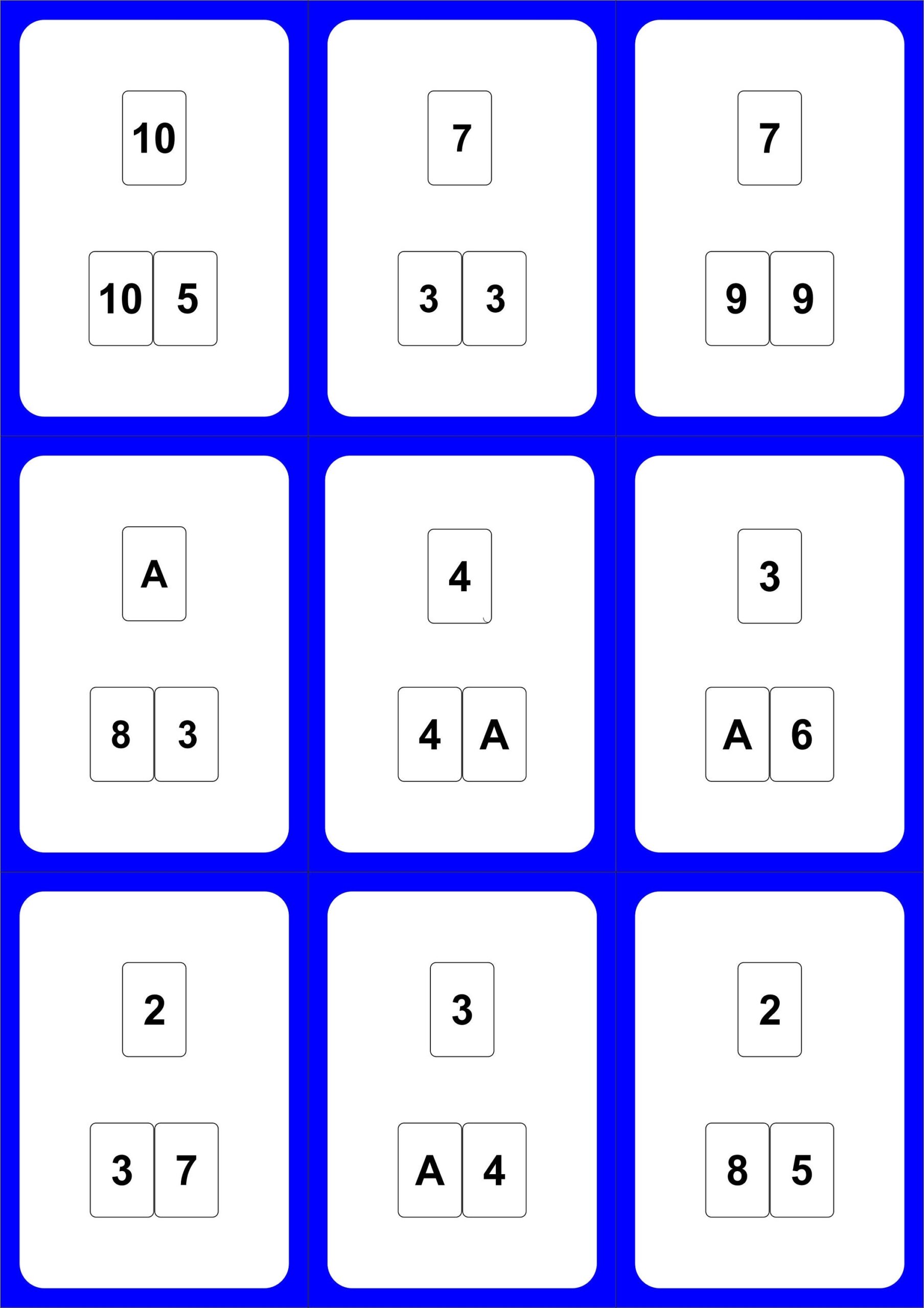 Blackjack Basic Strategy Flashcards Printable Full Color PDF Download Etsy Australia