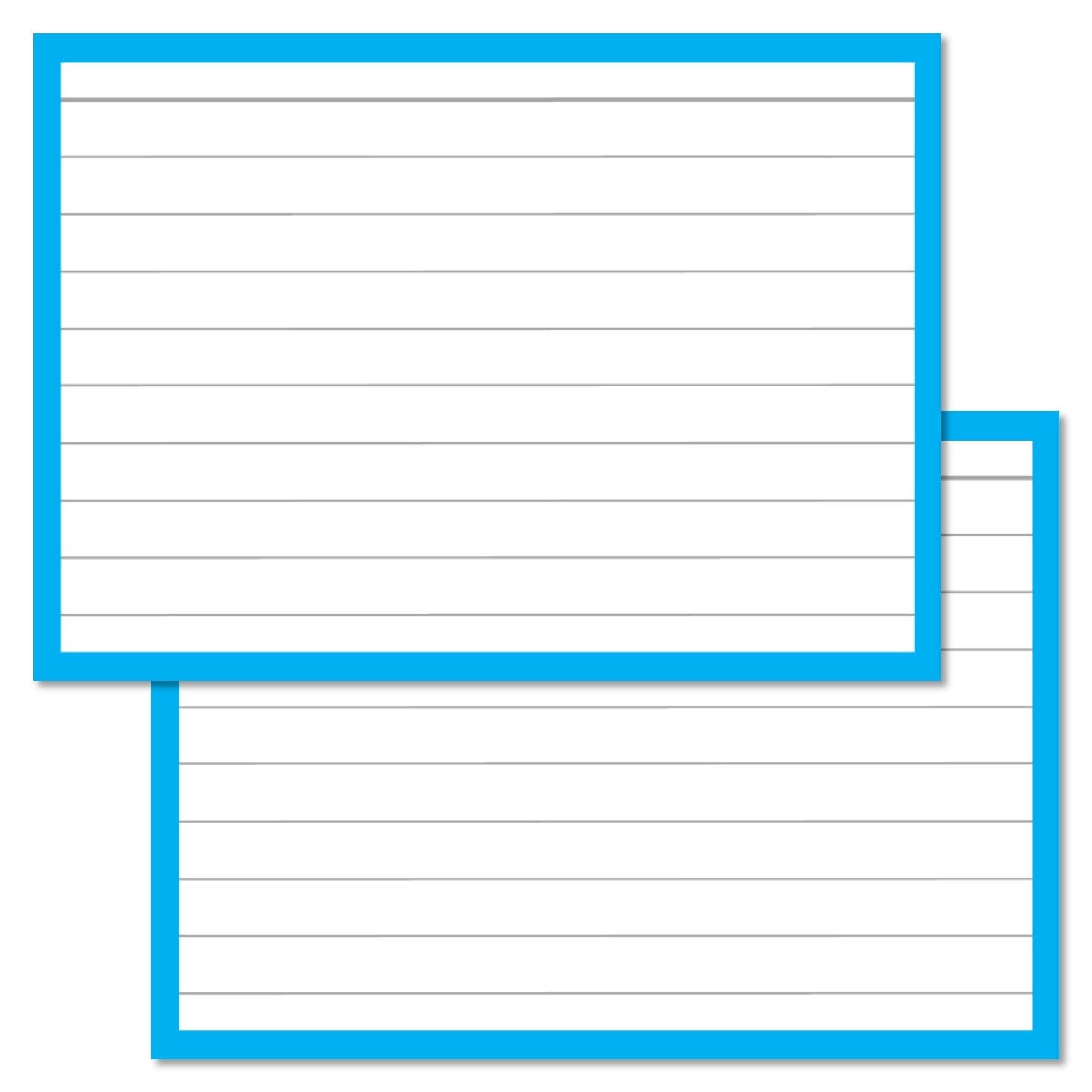 Blue Flashcards A7 Flashcards And Stationery