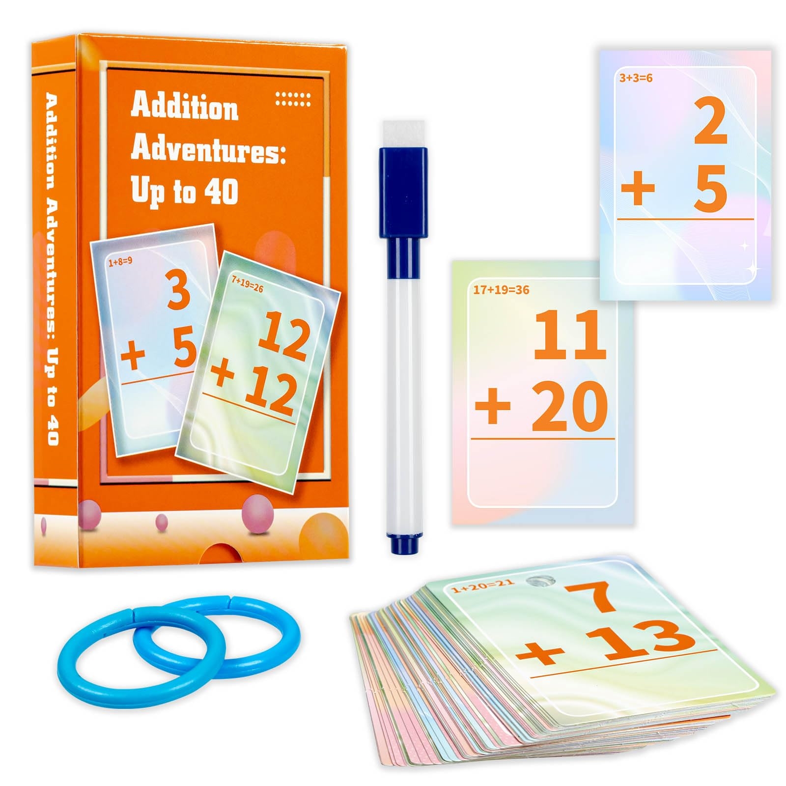 Buy Addition Flash Cards Math Facts Flashcards 1 20 Manipulatives Games For Kindergarten 1st 2nd 3rd 4th 5th 6th Grade Kids Ages 4 12 Online At Low Prices In India Amazon in