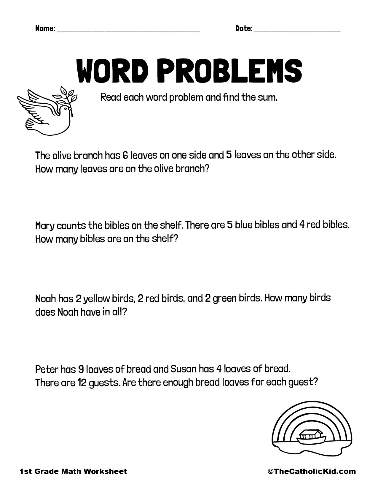 math problem worksheets