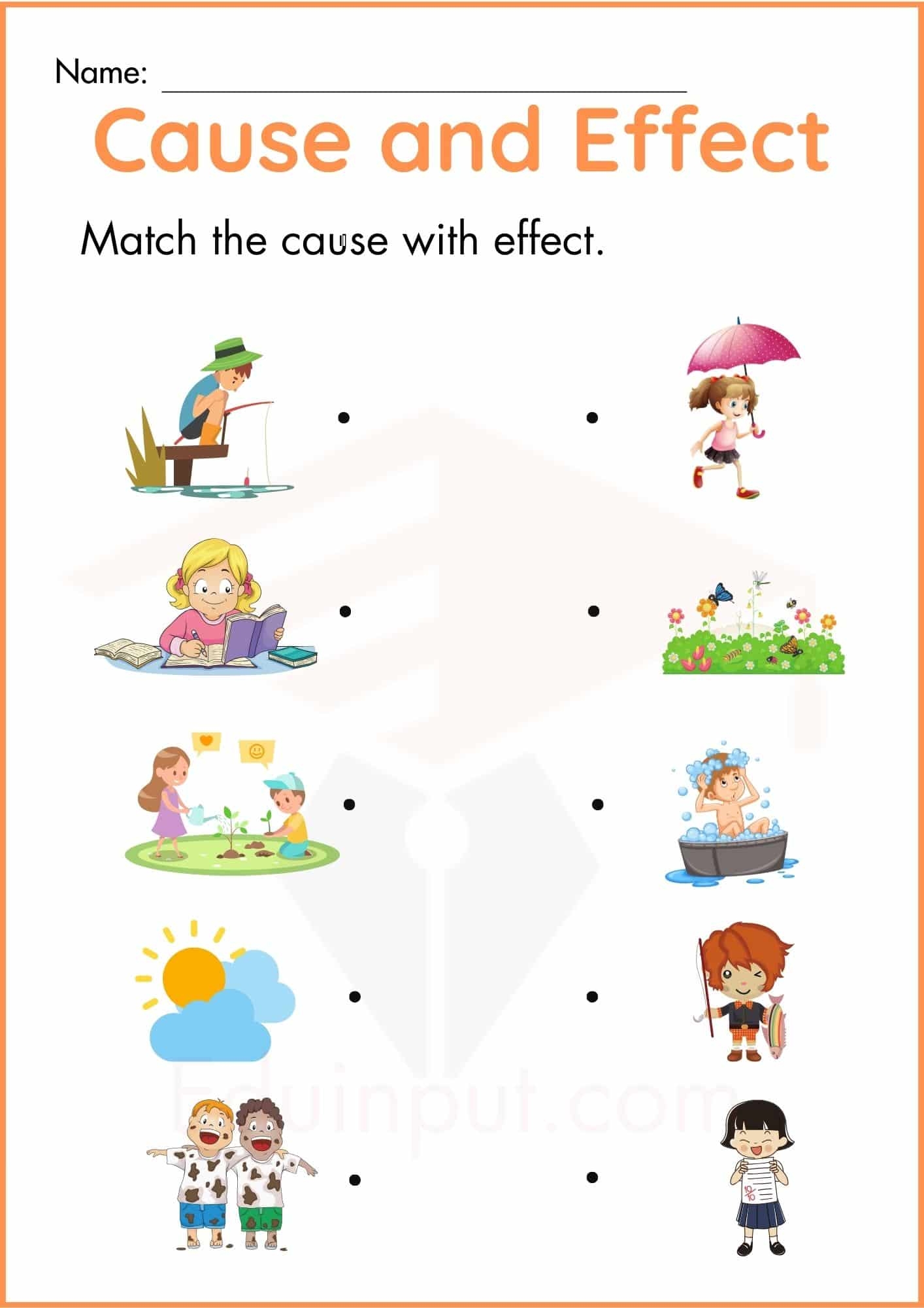 Cause And Effect Worksheets For Kindergarten