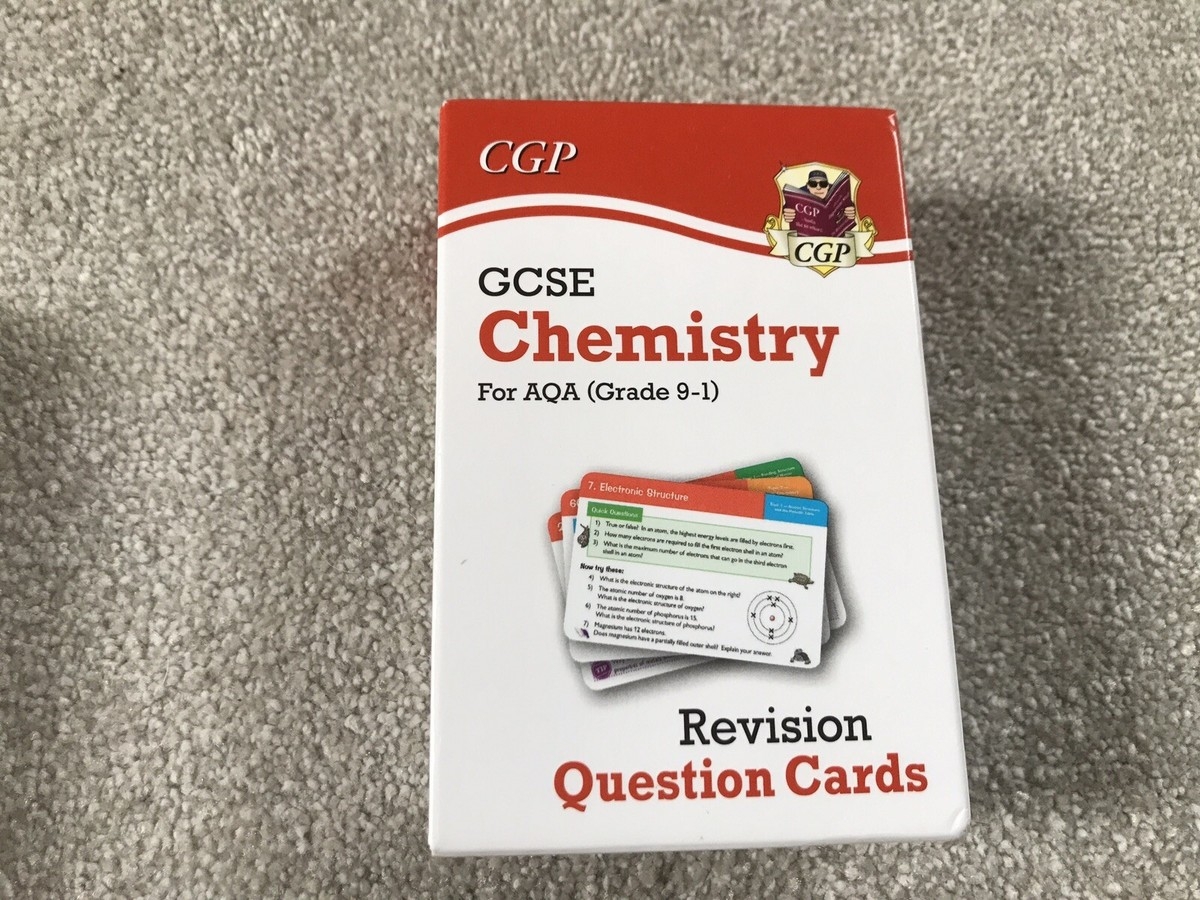 CCP AQA Chemistry GCSE Grade 9 1 Revision Question Cards Flashcards EBay UK