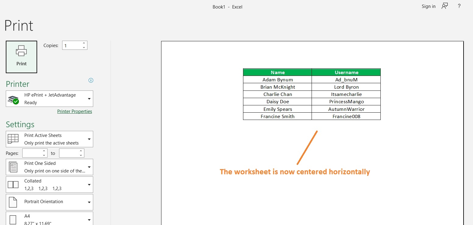 how to center worksheet horizontally in excel how to center worksheet horizontally in excel