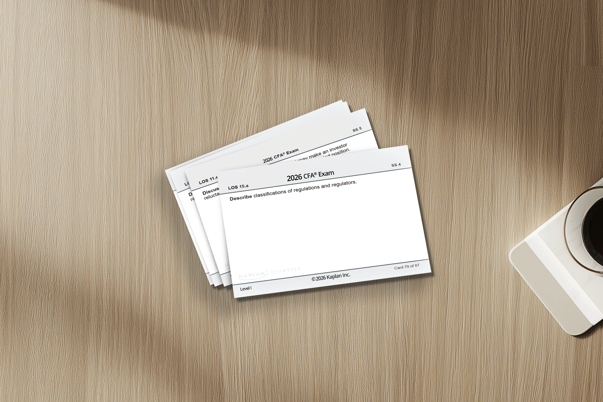 CFA Level 1 Flashcards Kaplan Schweser