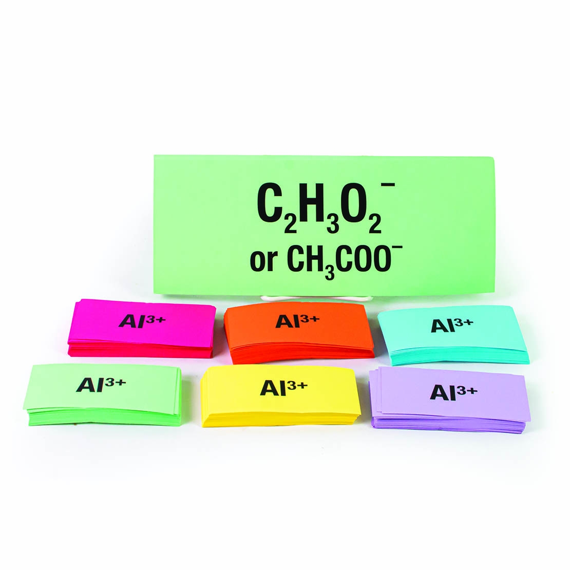 Chemical Ion Flash Cards Super Value Game Flinn Scientific