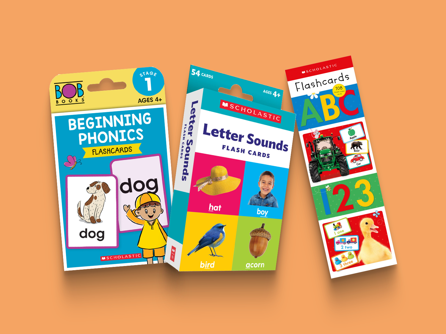 Children s Flash Cards To Help Boost Learning Scholastic