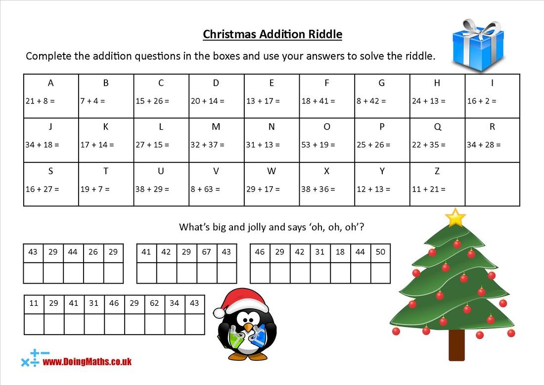 Christmas Maths Activities