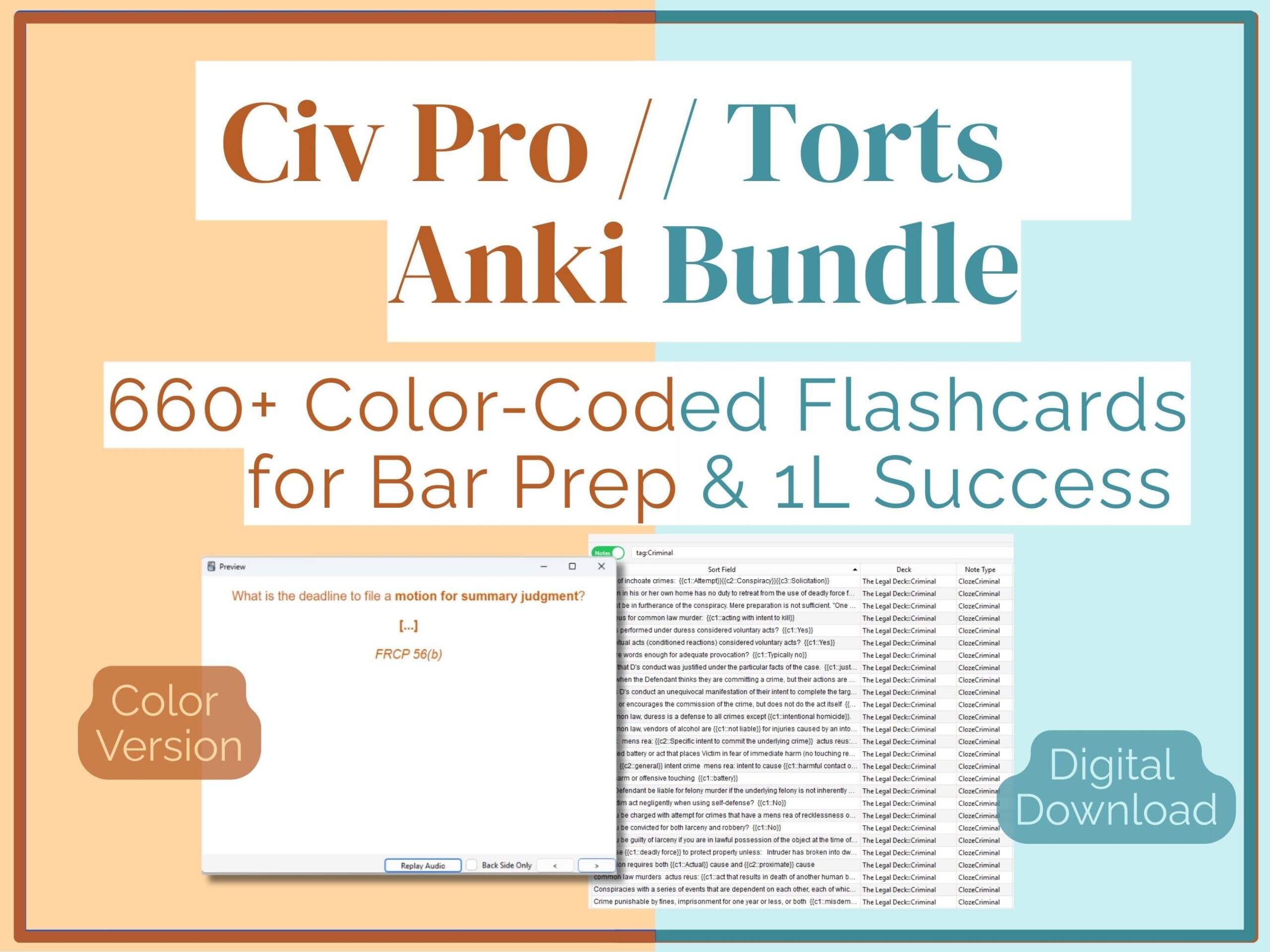 civ pro flashcards