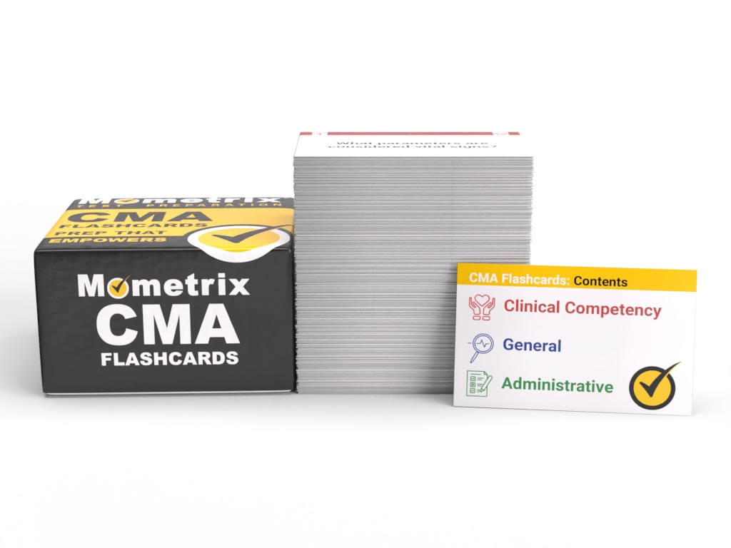 CMA Study Cards with CMA Practice Questions 