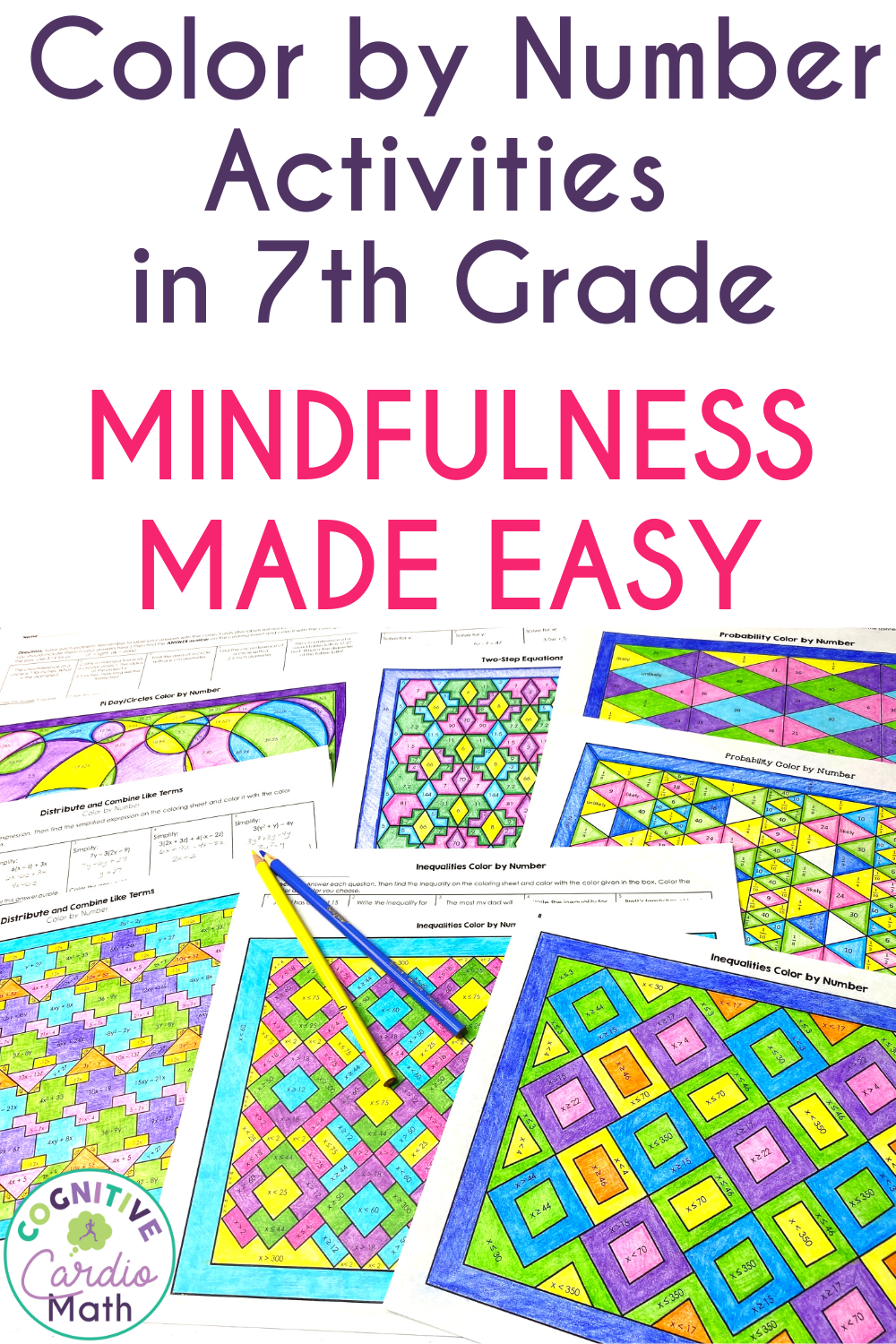 fun math worksheets for 7th graders