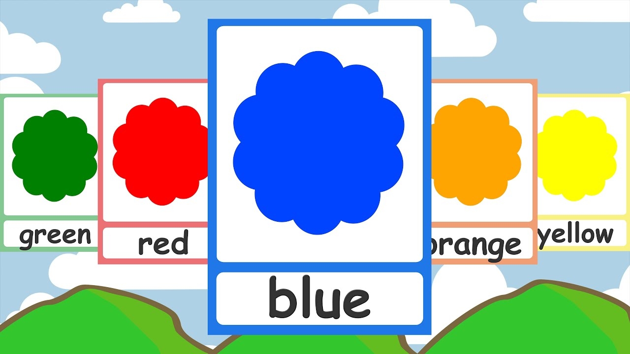 Color Flashcards Teach Colors FREE Printable Flashcards Posters 