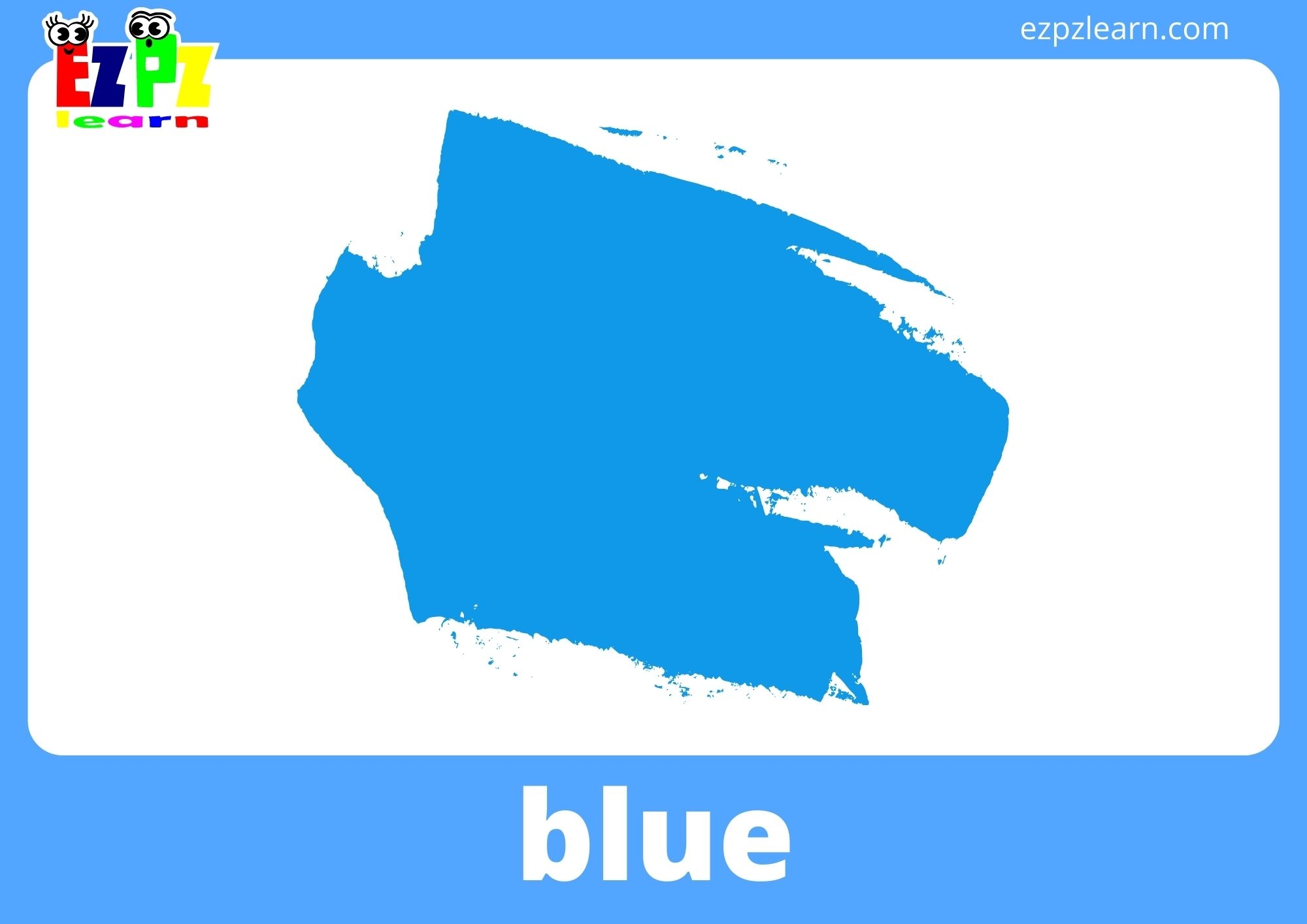Colors Flashcards With Words View Online Or Free PDF Download Ezpzlearn