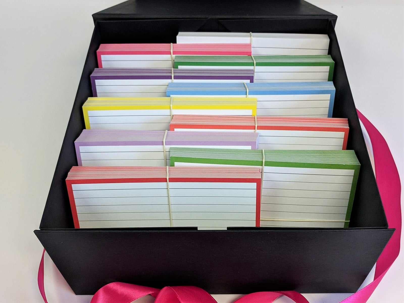 Colour Pack 500 A6 Flashcards Giftbox Flashcards And Stationery