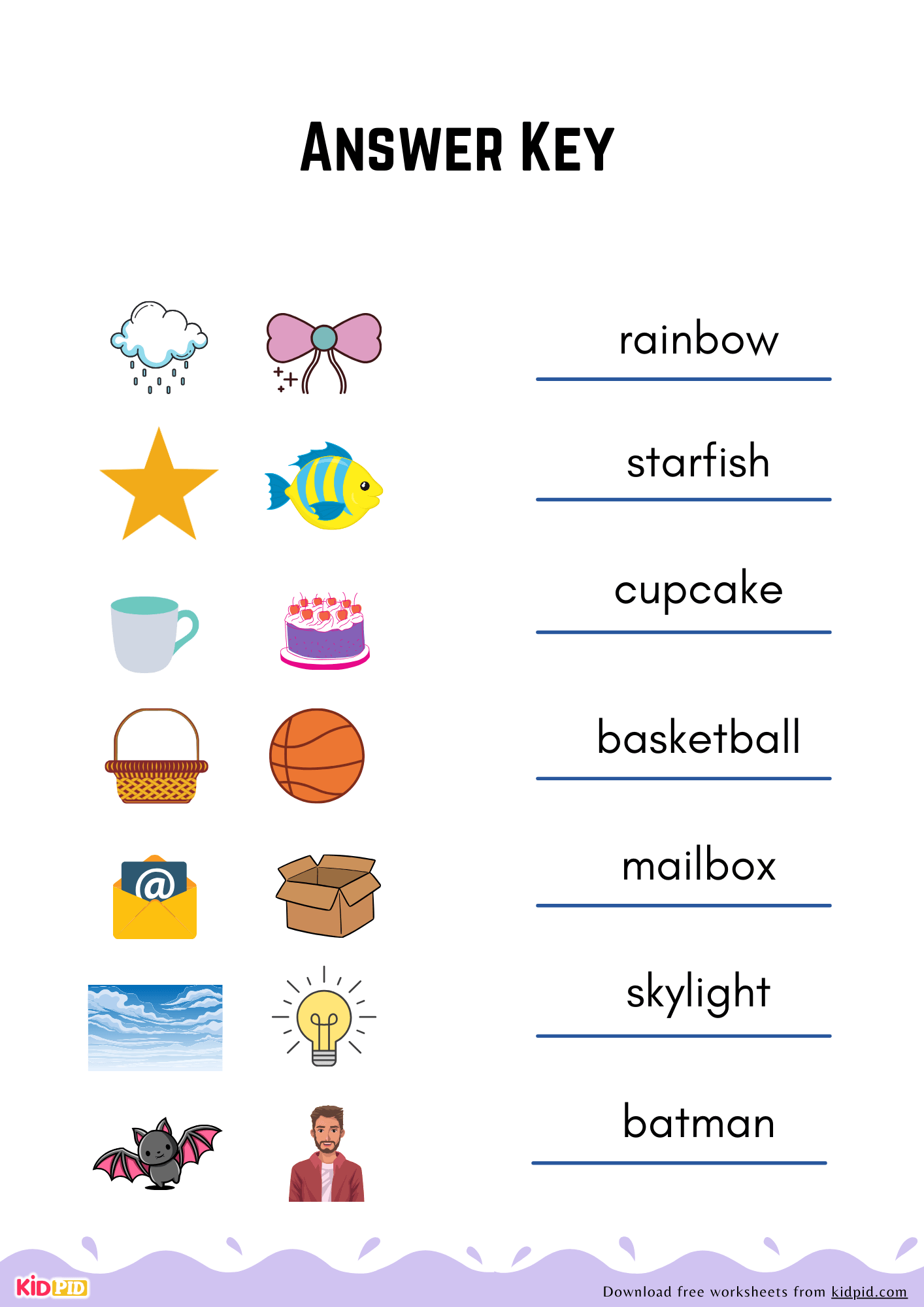 compound words worksheets