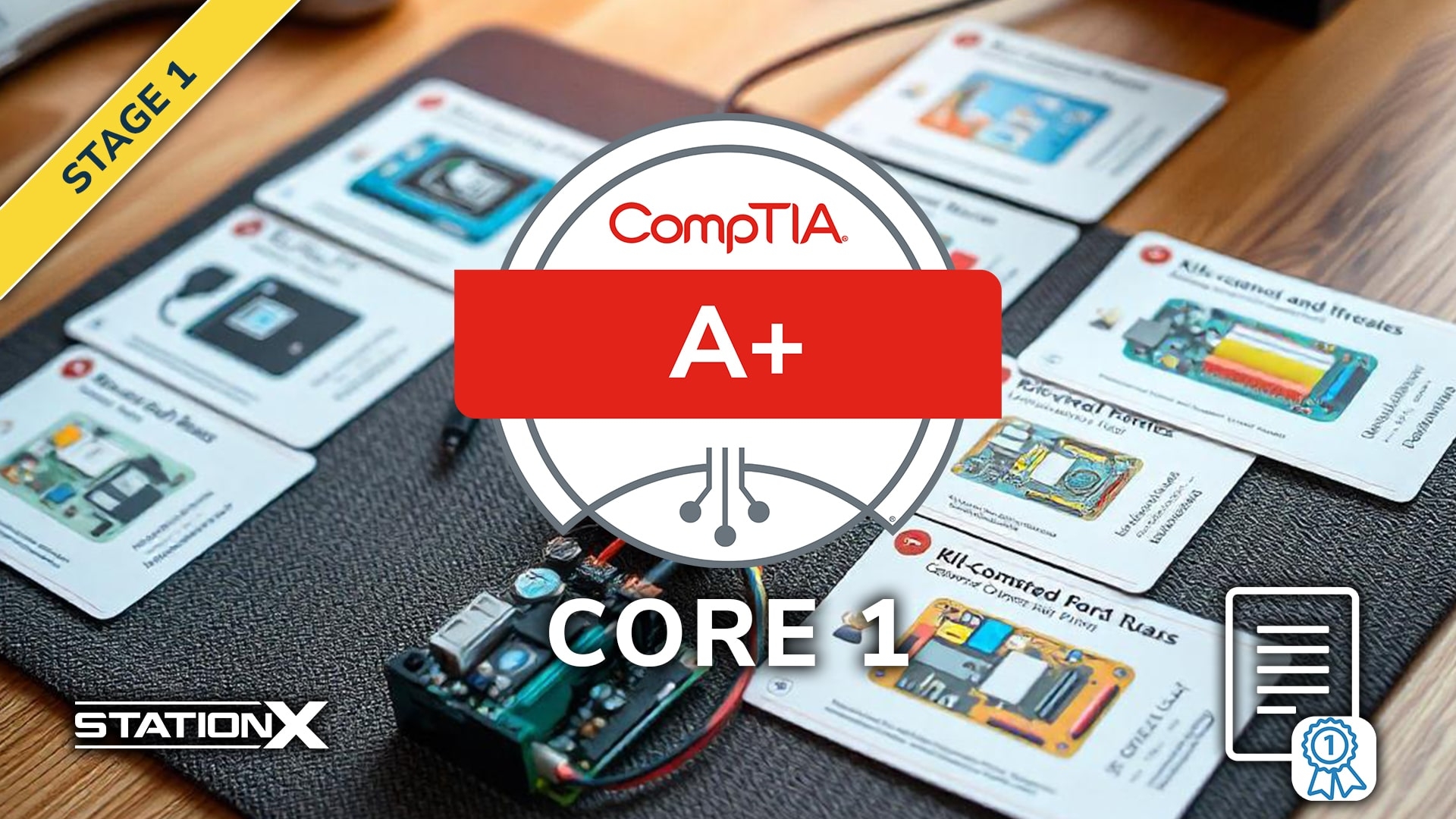 CompTIA A Study Material Core 1 Exam Domain Flashcards