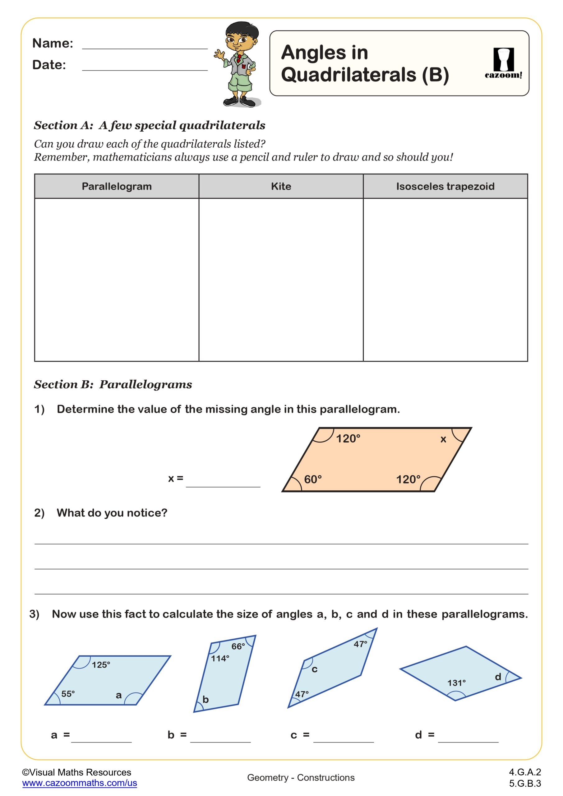 Constructions Worksheet PDF Triangle Construction Worksheet Cazoom Math