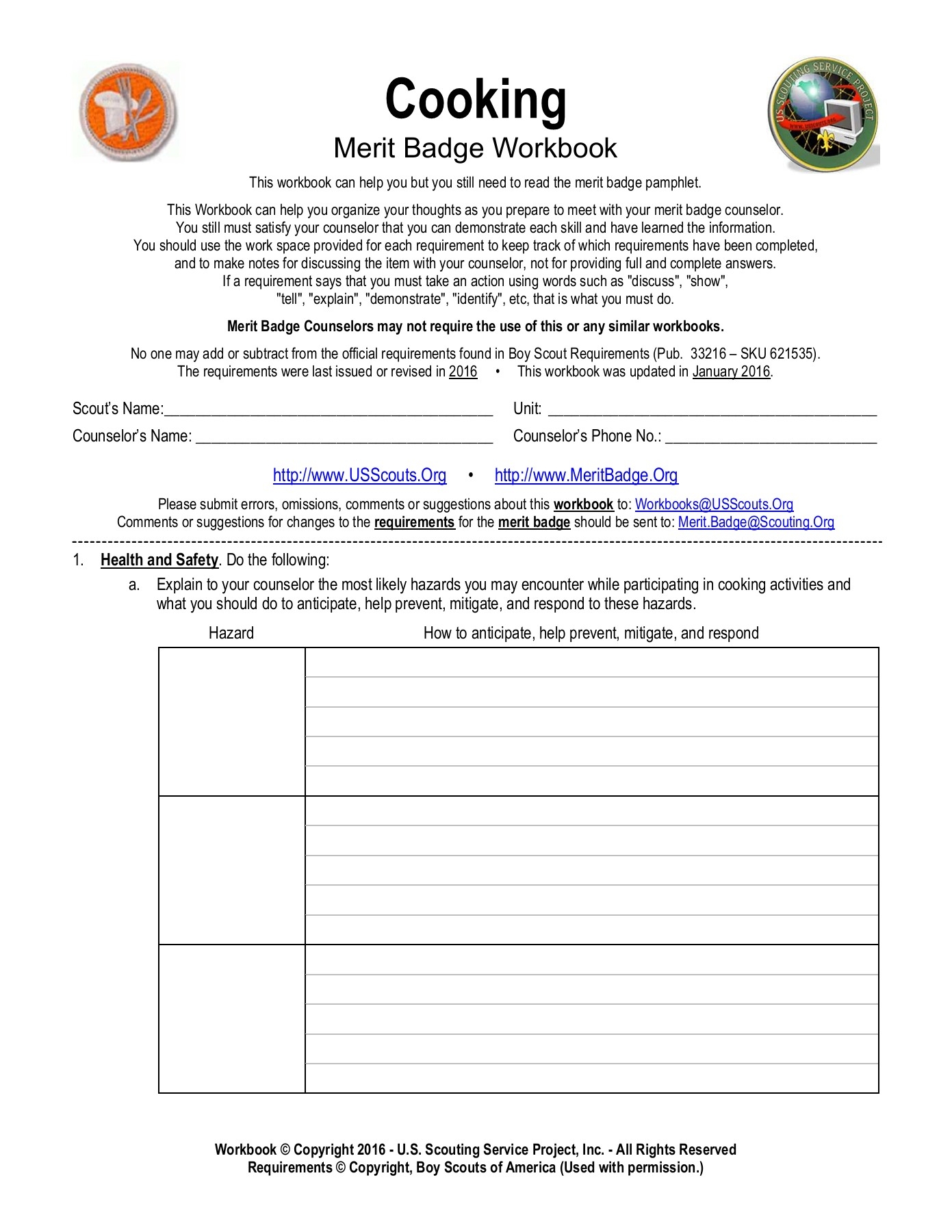 reading merit badge worksheet