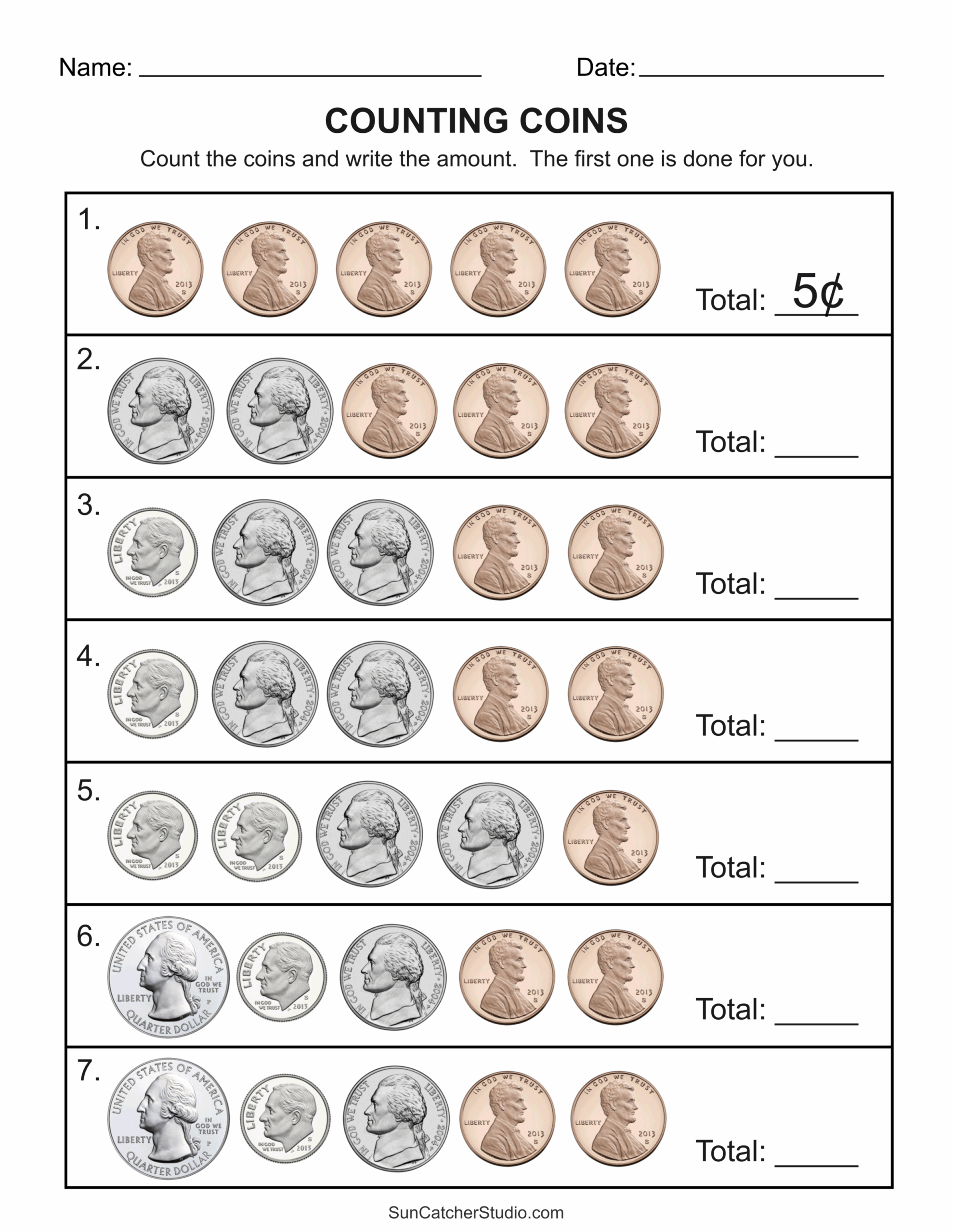 Counting Money Worksheets Money Math Free Printables Monograms Design Tools Patterns DIY Projects