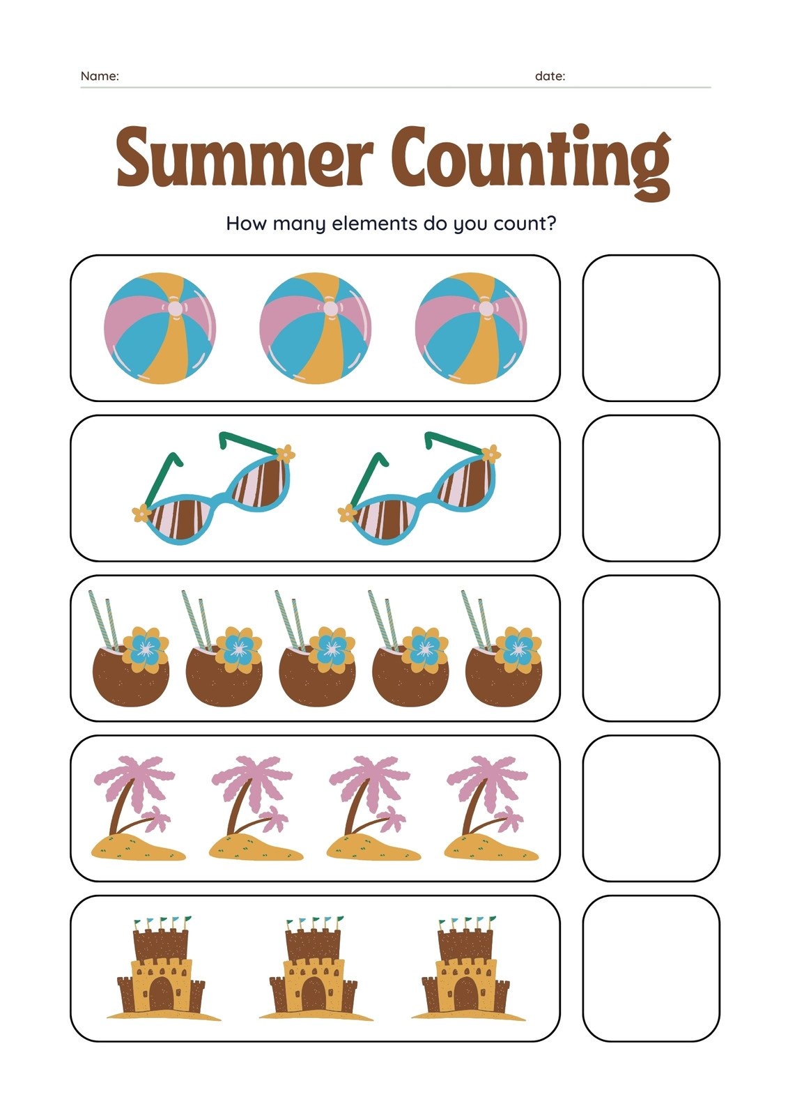 Customize 972 Kindergarten Math Worksheets Templates Online Canva