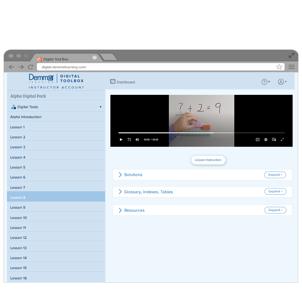 Digital Tools Math U See
