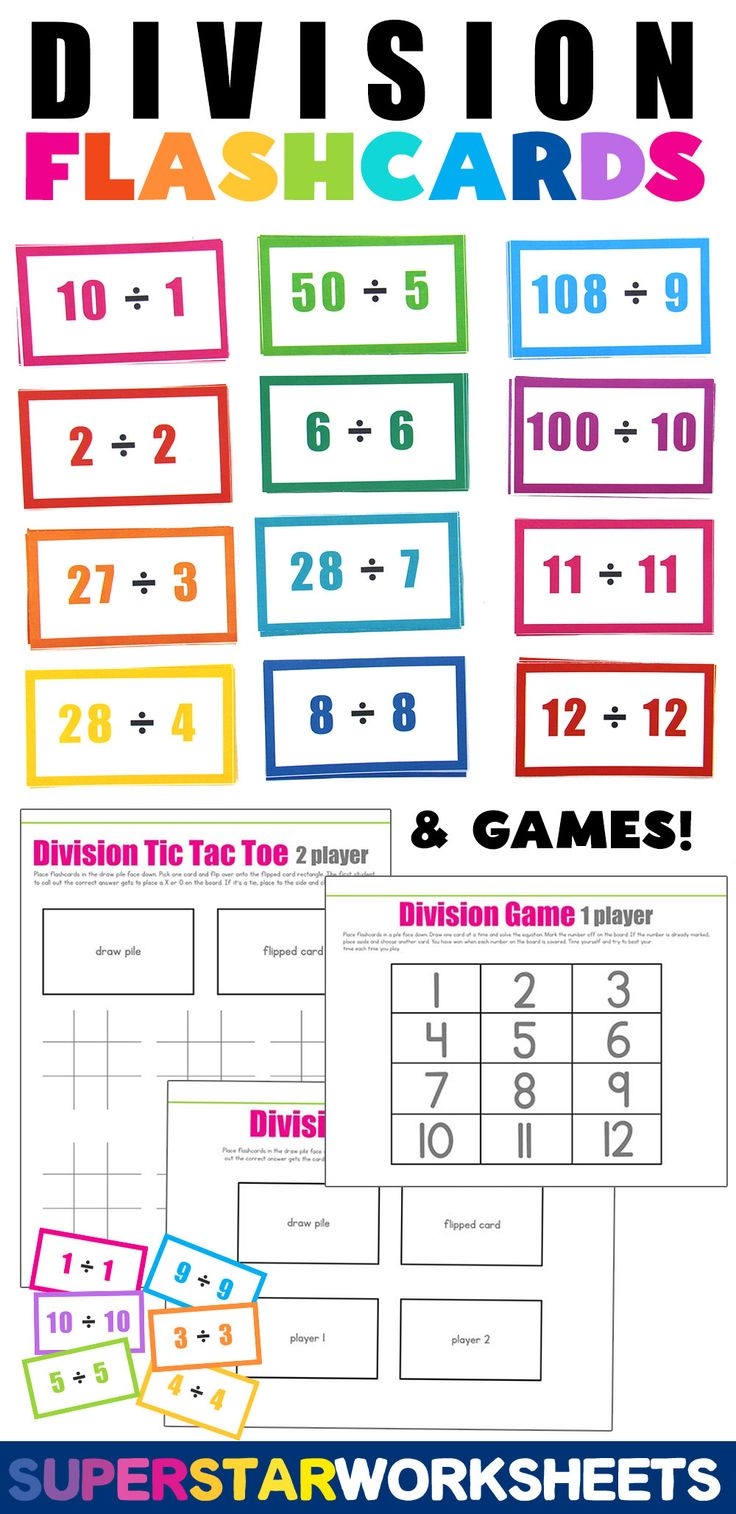 Division Flashcards