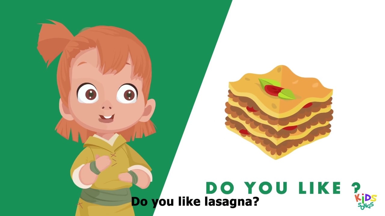 Do You Like Lasagna Milkshakes Children Nursery Kids Songs YouTube