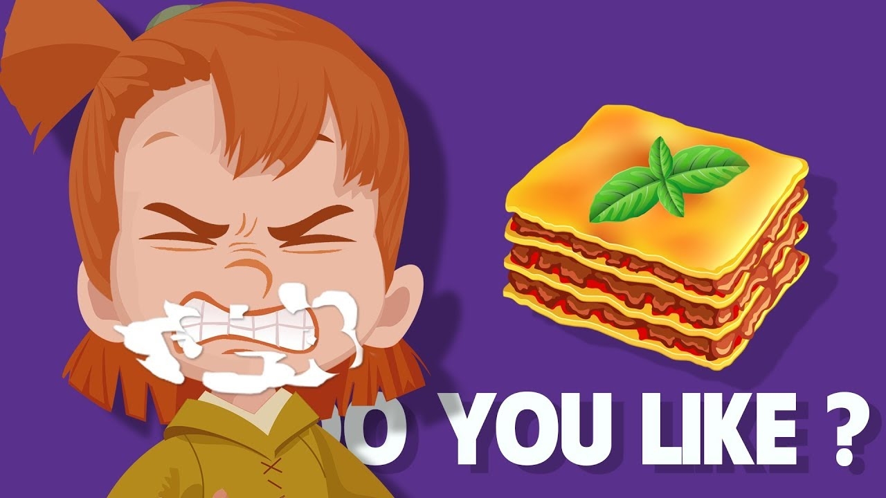 asparagus do you like lasagna milkshakes flashcards