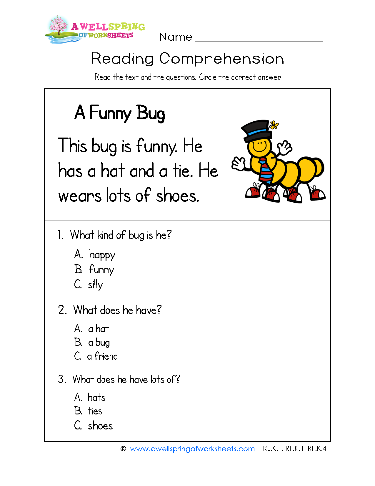 Easy And Beginner Reading Comprehension Passages And Questions CF9