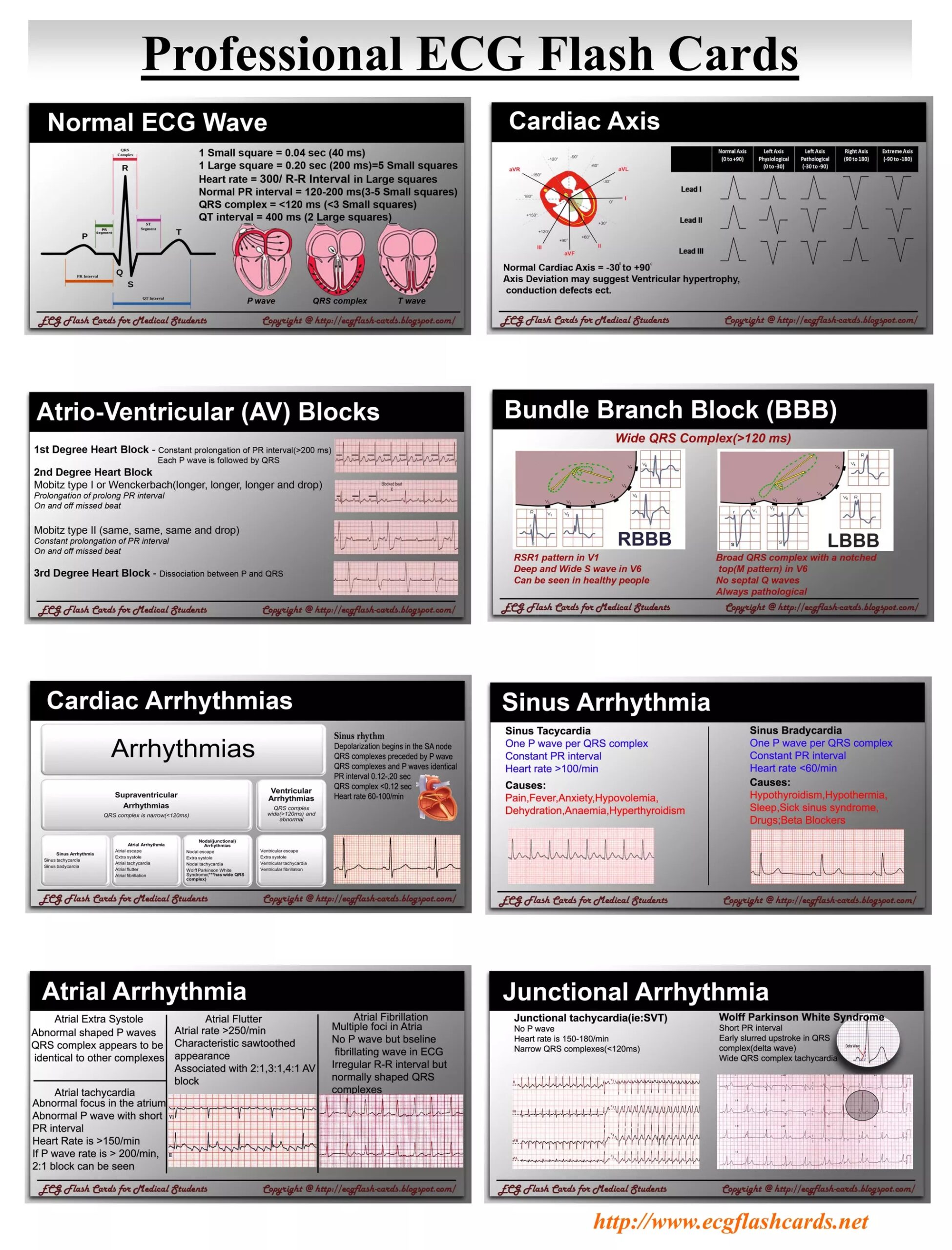 Ecg Flash Cards new complete PDF Heart And Cardiovascular Diseases Diseases And Conditions