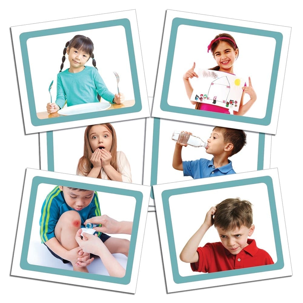 Emotion Flashcards Featuring Real Photo Examples TMV