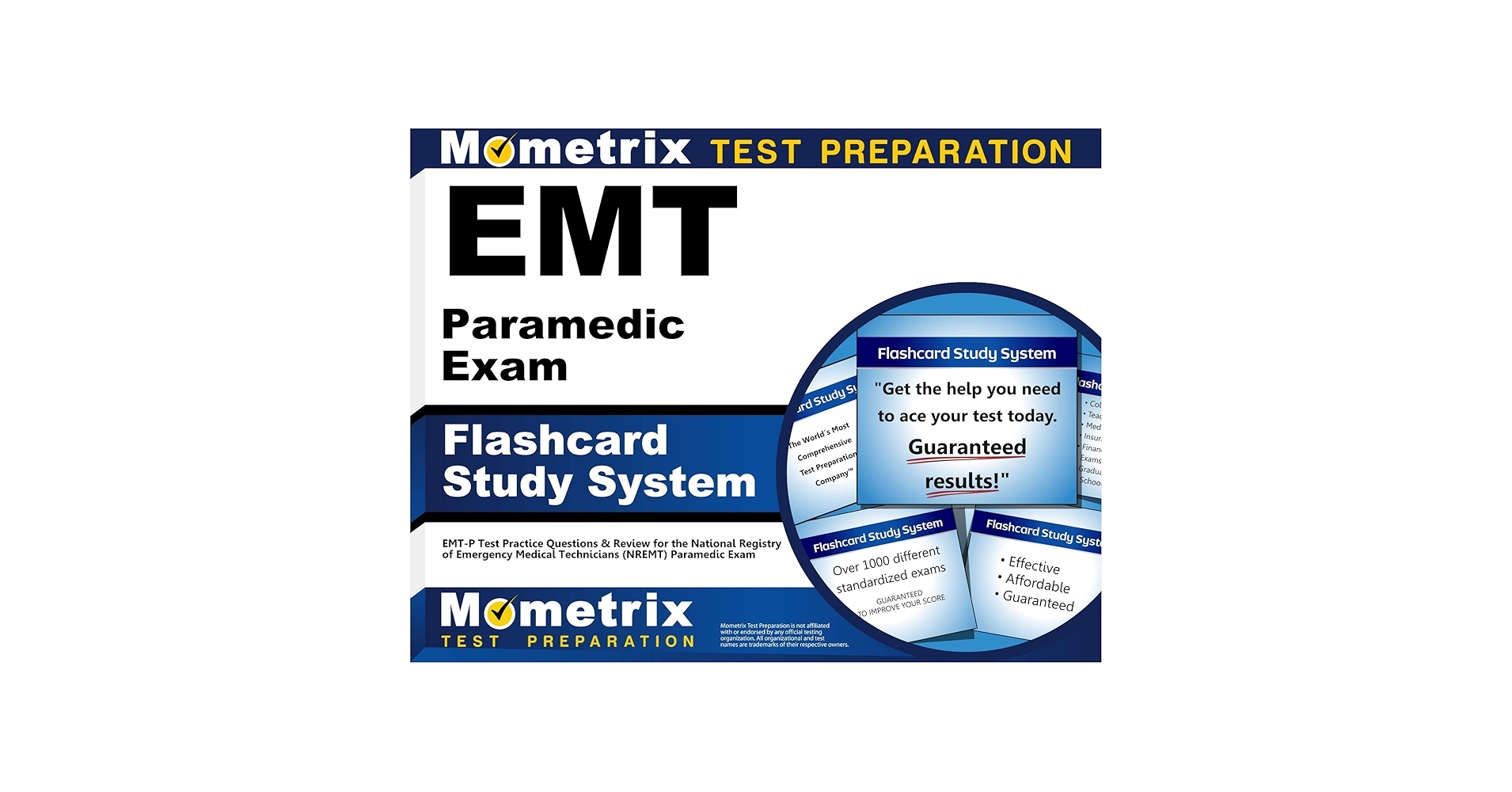 EMT Paramedic Exam Flashcard Study System EMT P Test Practice Questions Review For The National Registry Of Emergency Medical Technicians NREMT Paramedic Exam Cards 9781609716769 Medicine Health Science Books Amazon