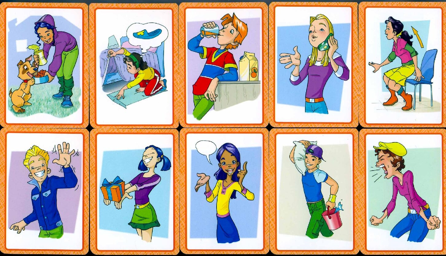 english language flashcards