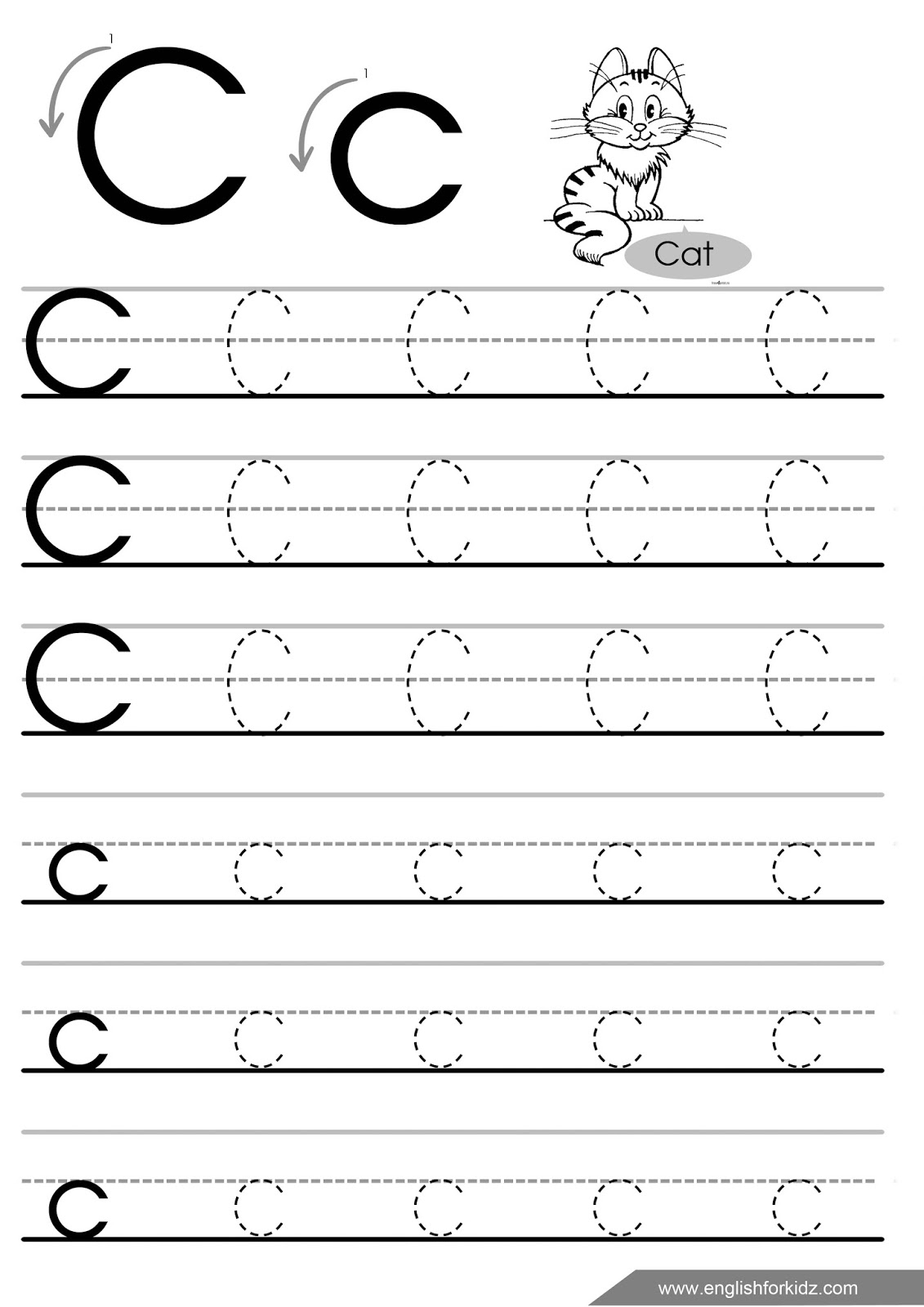 abc tracing worksheets