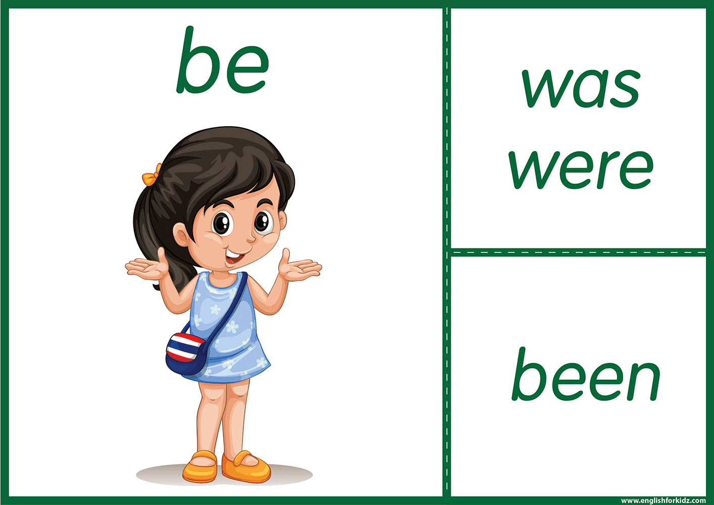 English For Kids Step By Step Printable Flashcards To Learn 92 Irregular Verbs