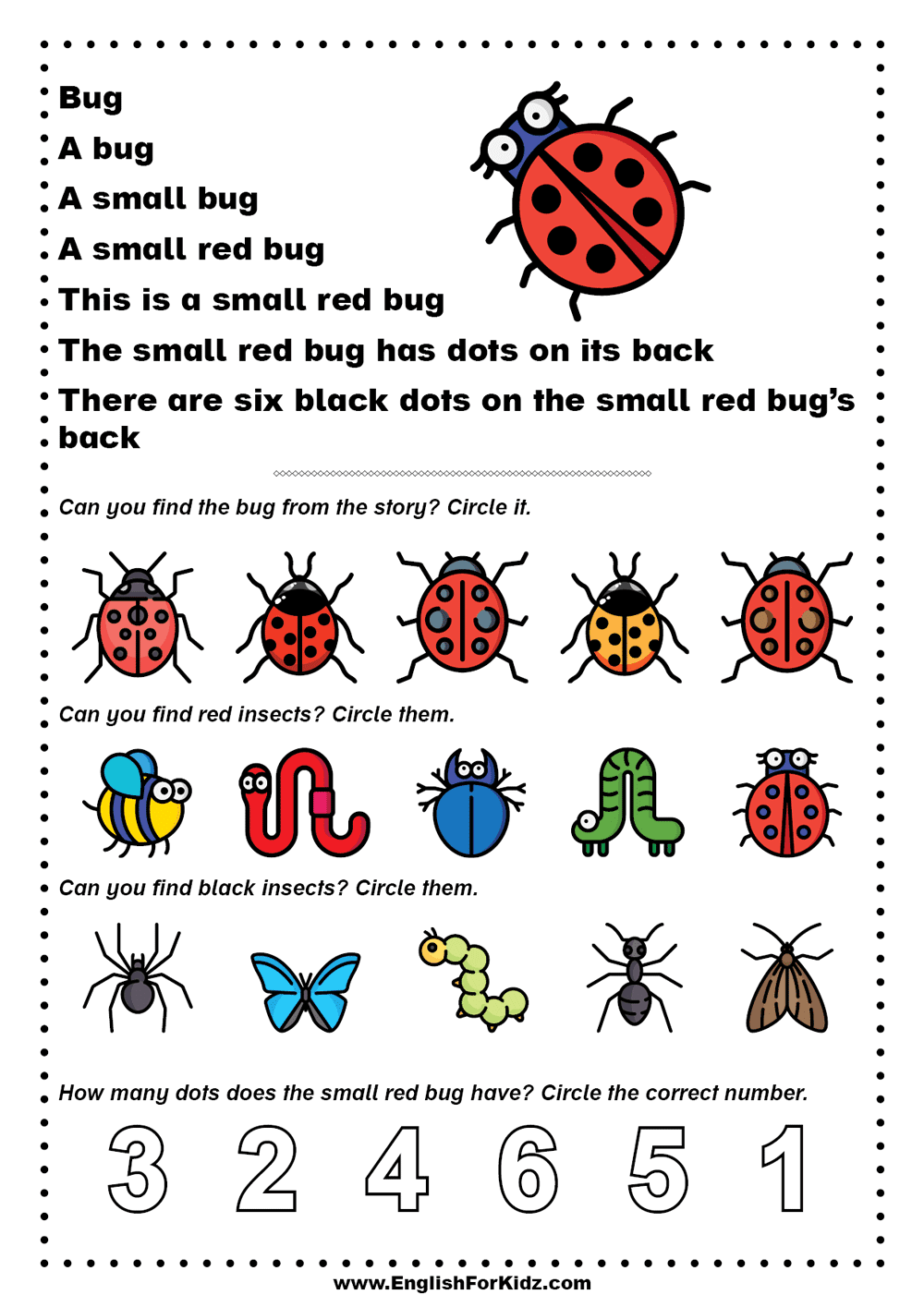 English For Kids Step By Step Reading Comprehension For Preschoolers Free PDF