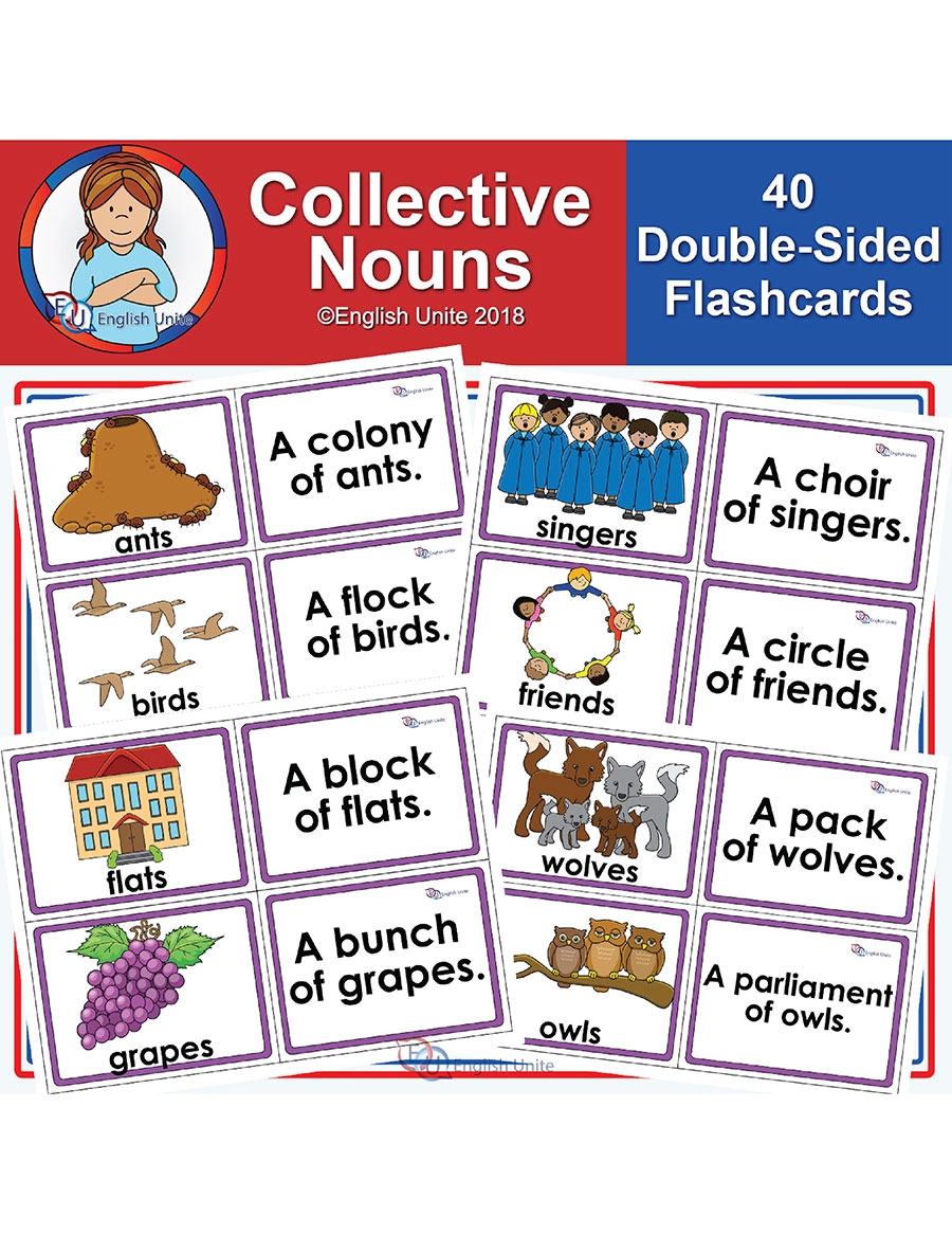 English Unite Flashcards Collective Nouns